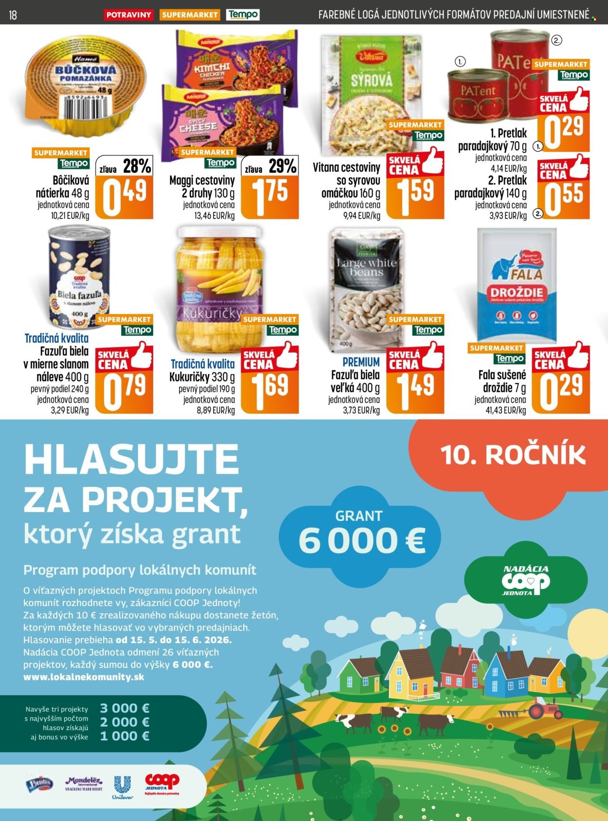 COOP JEDNOTA leták - Od štvrtka 14.5.2026 (2026-05-14 - 2026-05-20) | 18
