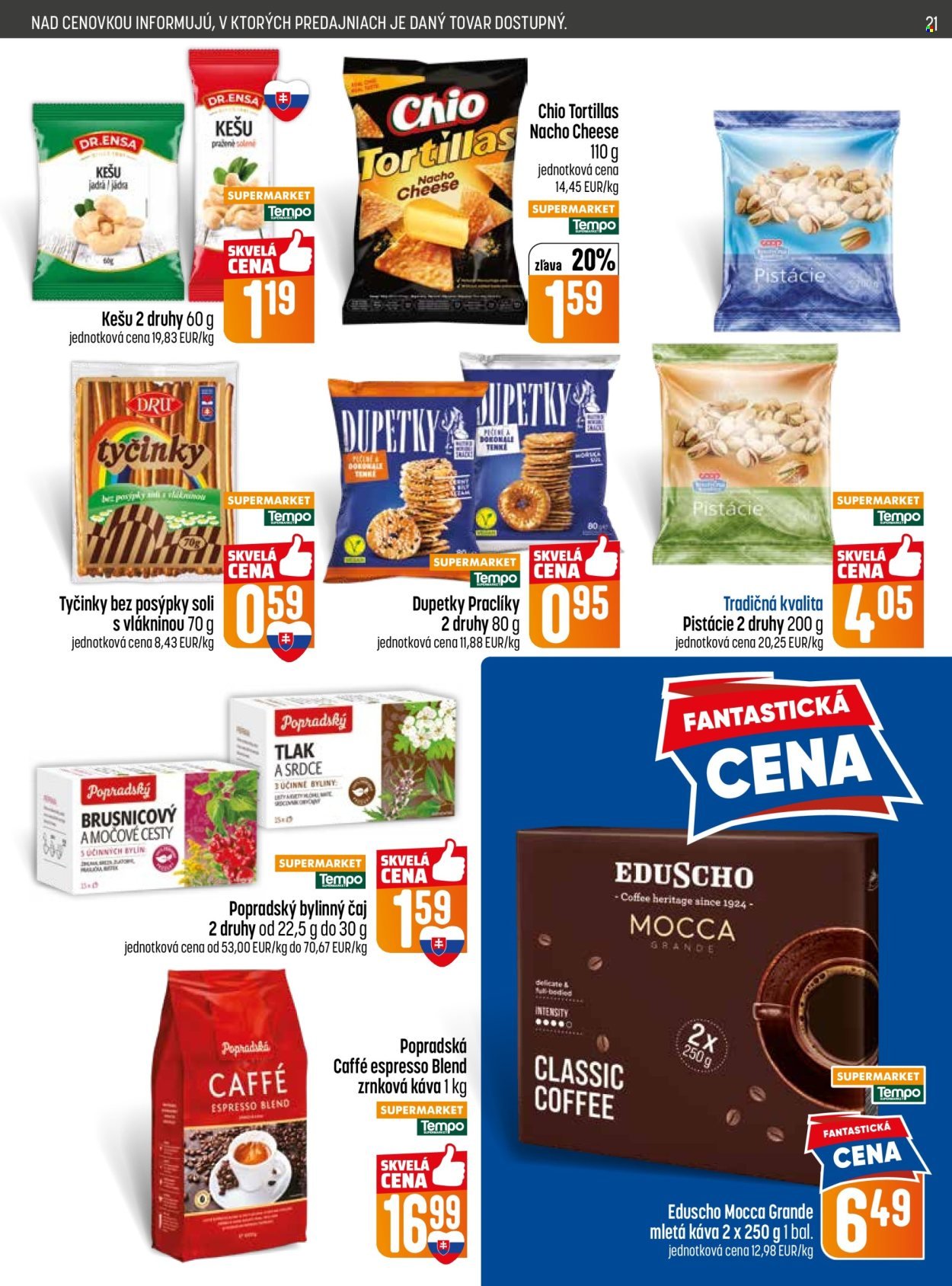 COOP JEDNOTA leták - Od štvrtka 14.5.2026 (2026-05-14 - 2026-05-20) | 21