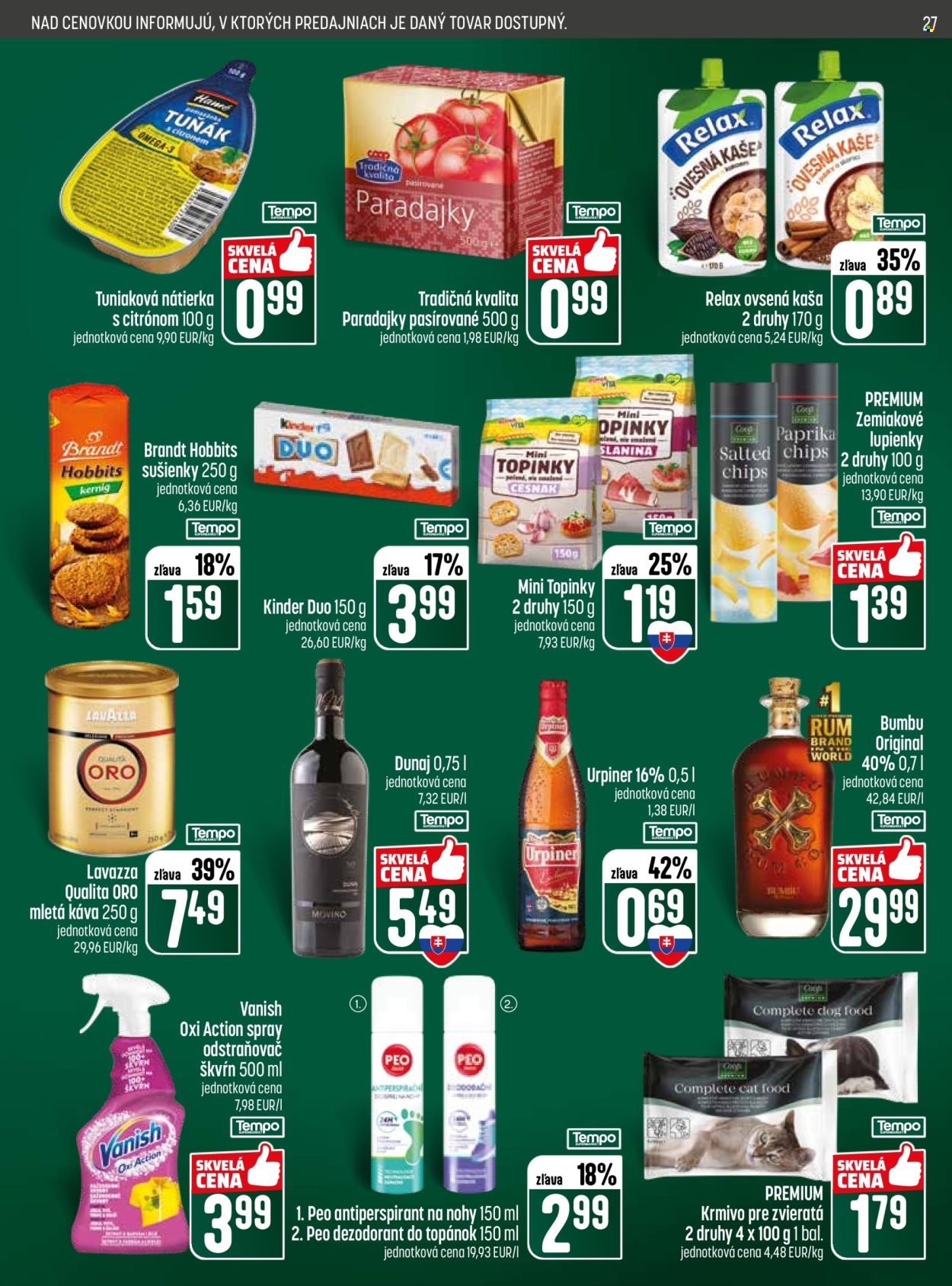 COOP JEDNOTA leták - Od štvrtka 14.5.2026 (2026-05-14 - 2026-05-20) | 27