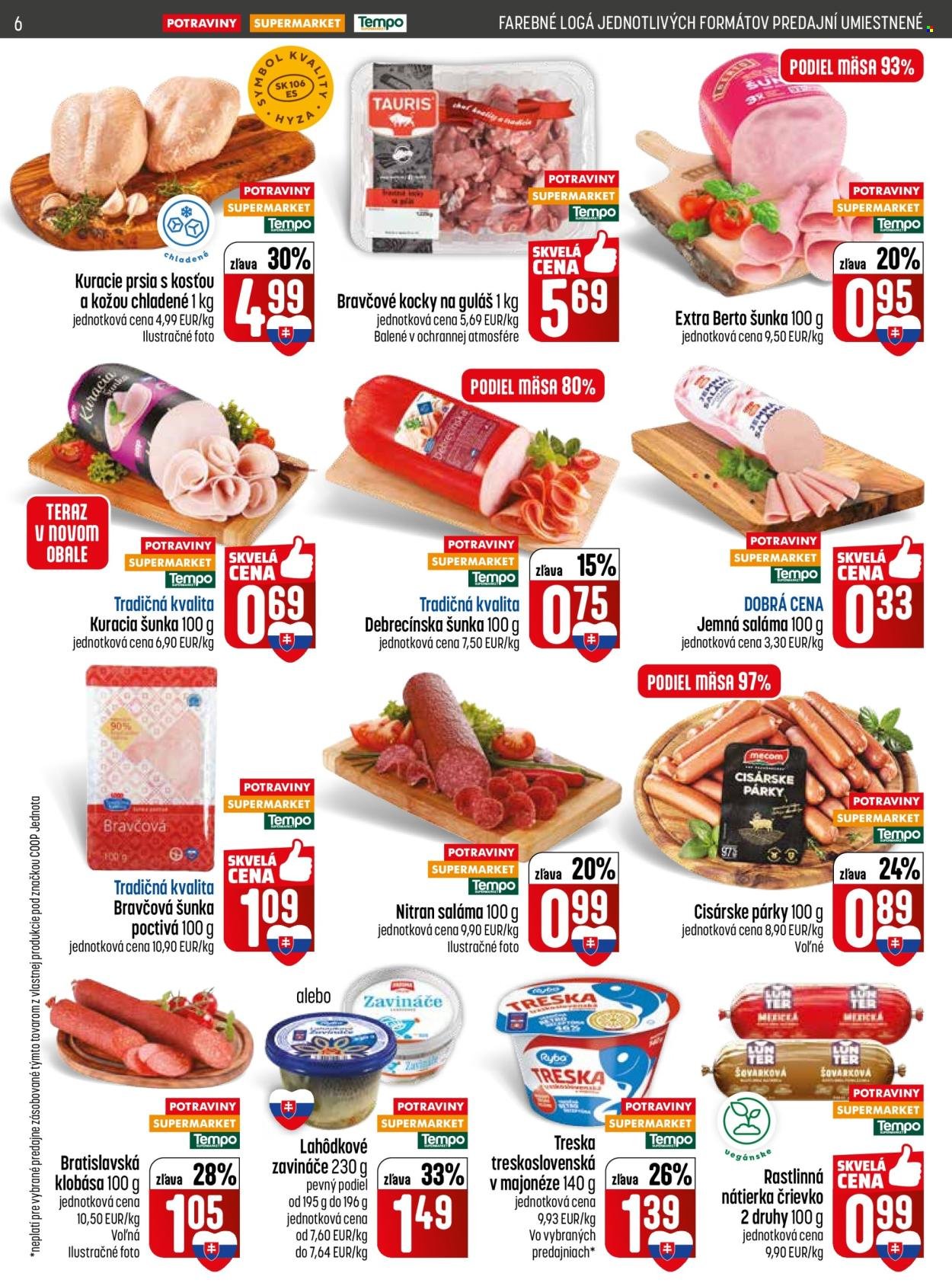 COOP JEDNOTA leták - Od štvrtka 14.5.2026 (2026-05-14 - 2026-05-20) | 6