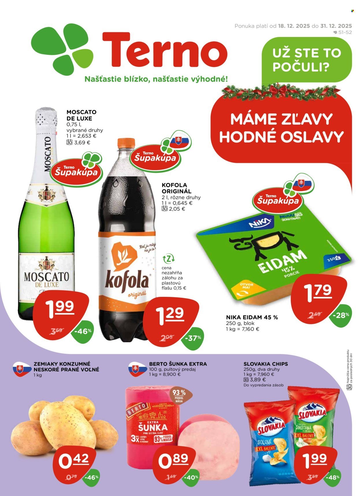 TERNO leták - Od štvrtka 18.12.2025 (2025-12-18 - 2025-12-31) | 1