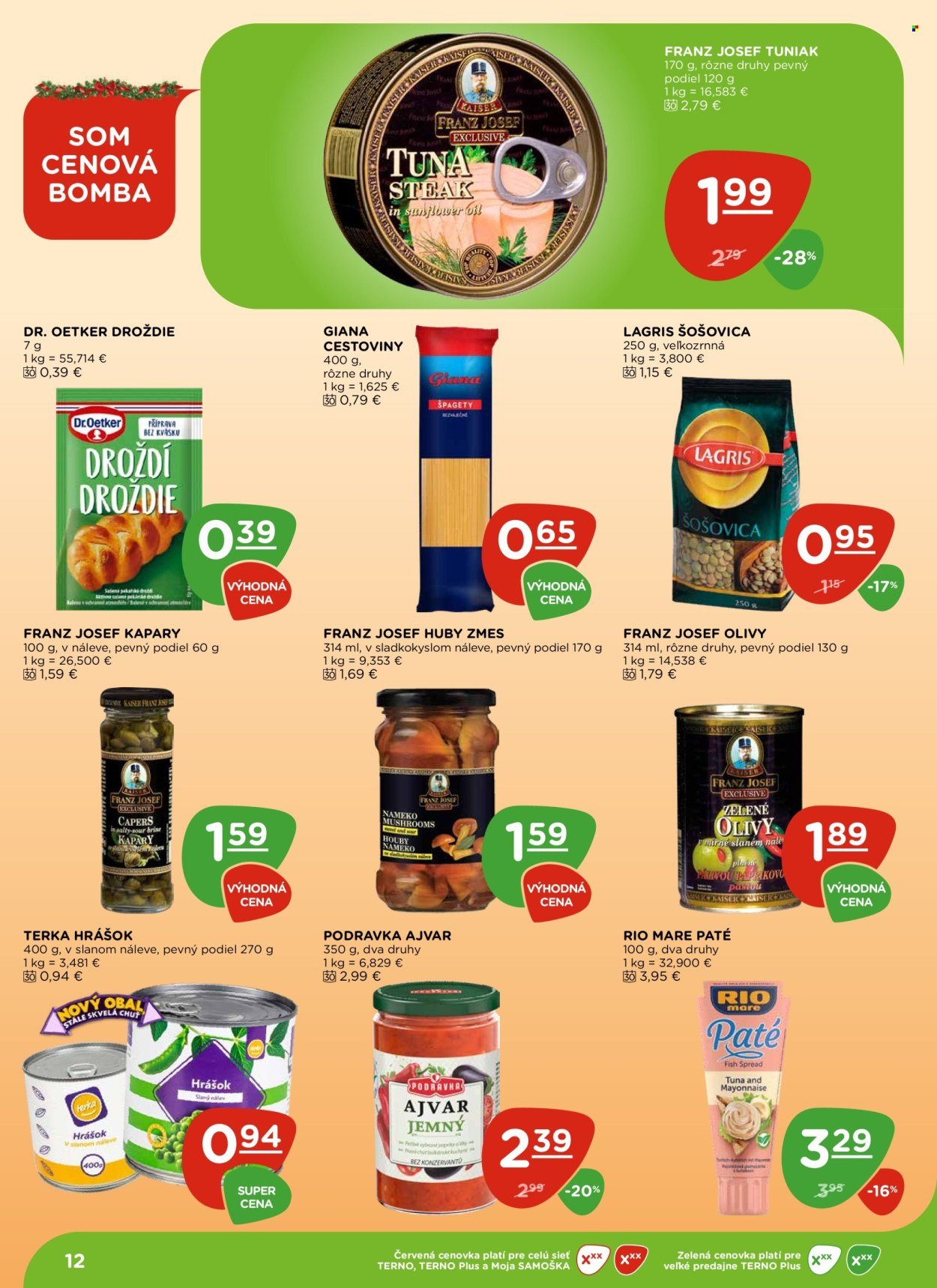 TERNO leták - Od štvrtka 18.12.2025 (2025-12-18 - 2025-12-31) | 12
