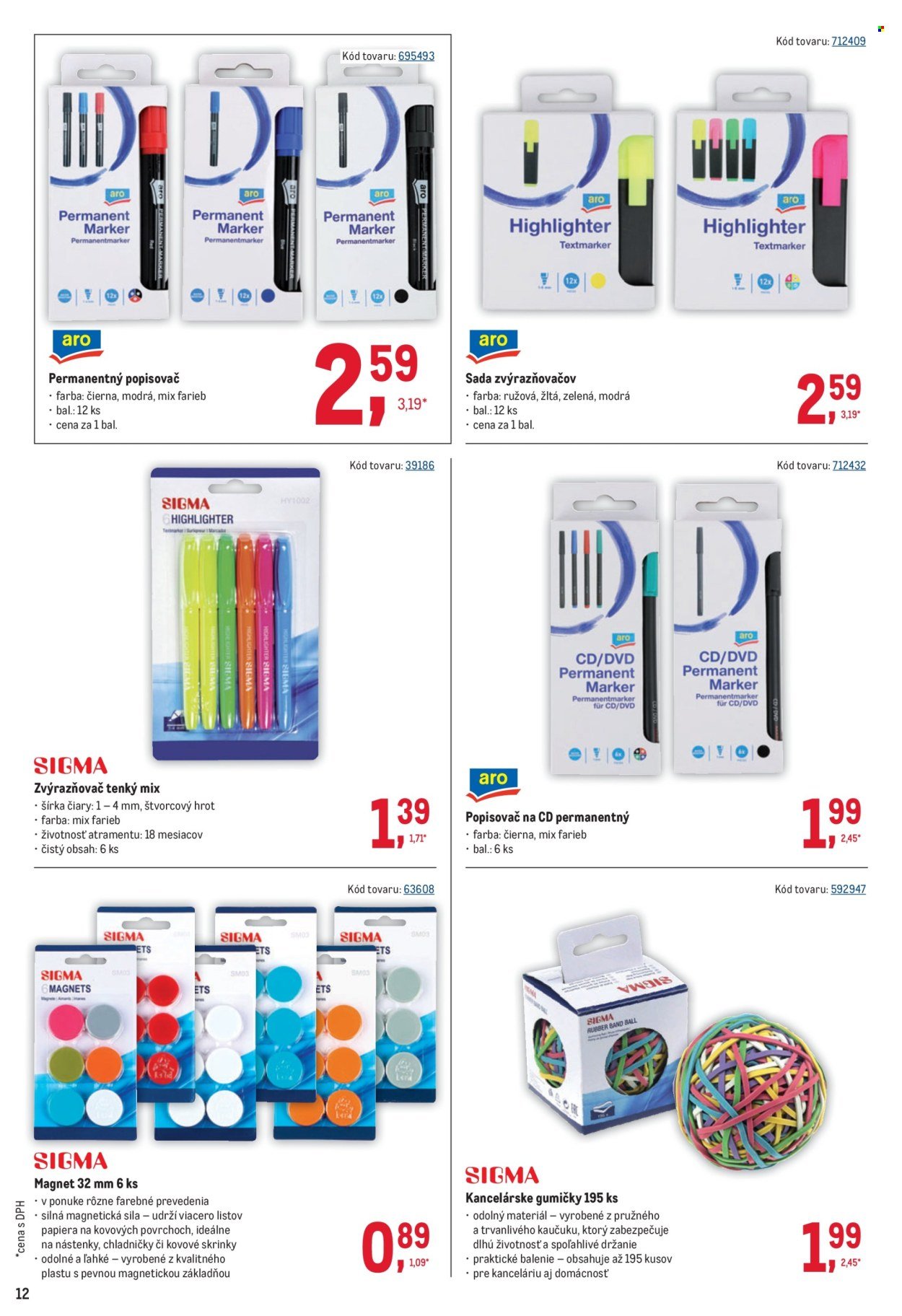 METRO leták - Kancelária (2025-12-10 - 2026-01-13) | 12