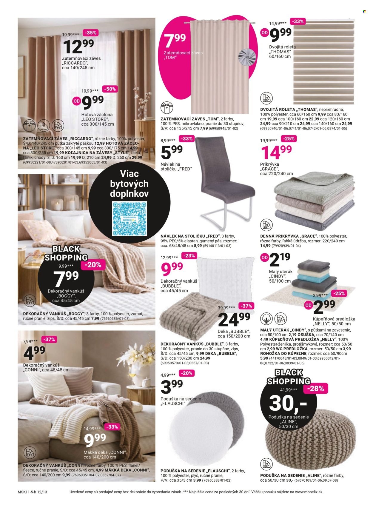 MÖBELIX leták - Aktuálne letáky (2025-11-24 - 2025-12-07) | 12