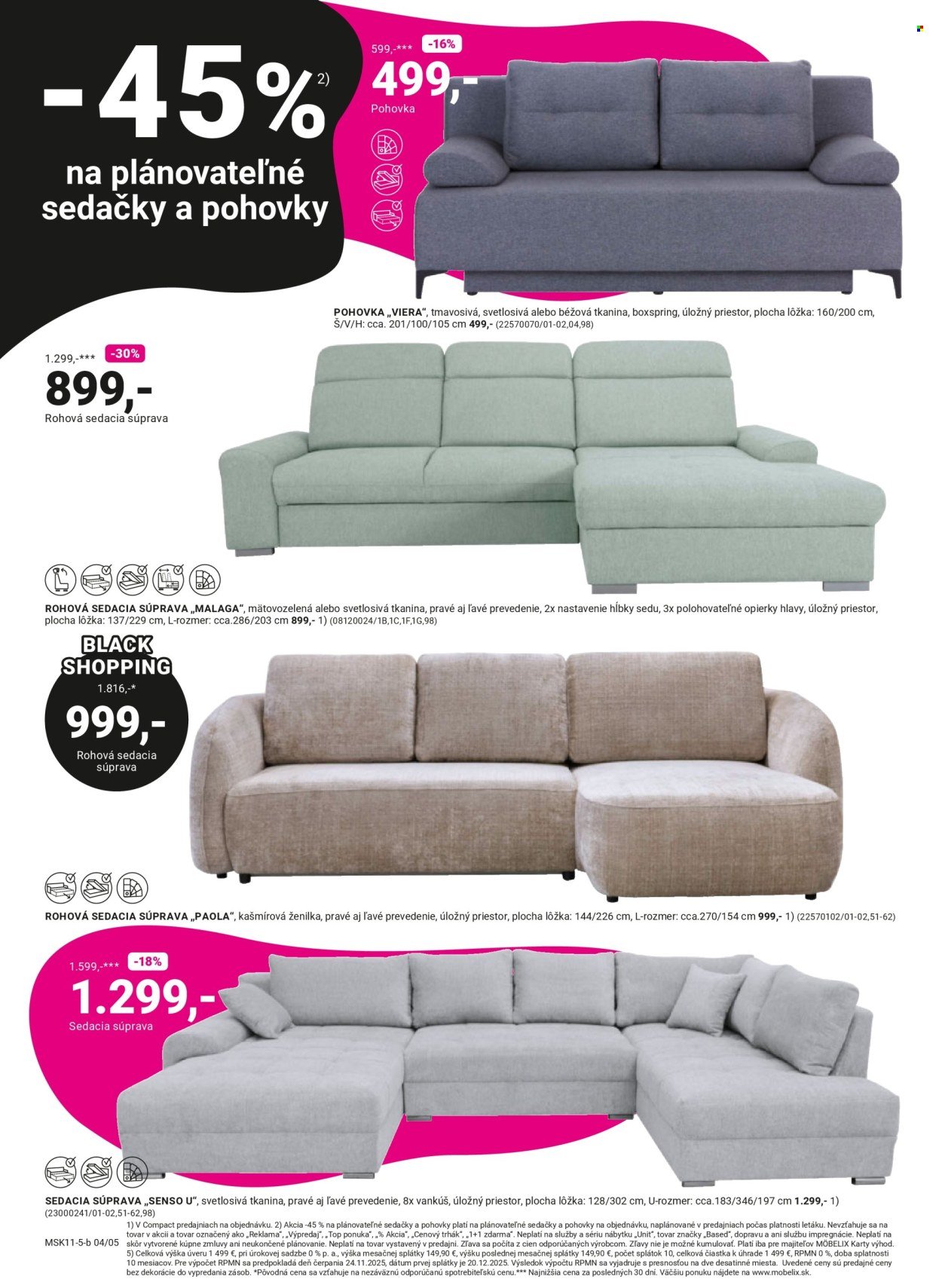 MÖBELIX leták - Aktuálne letáky (2025-11-24 - 2025-12-07) | 4