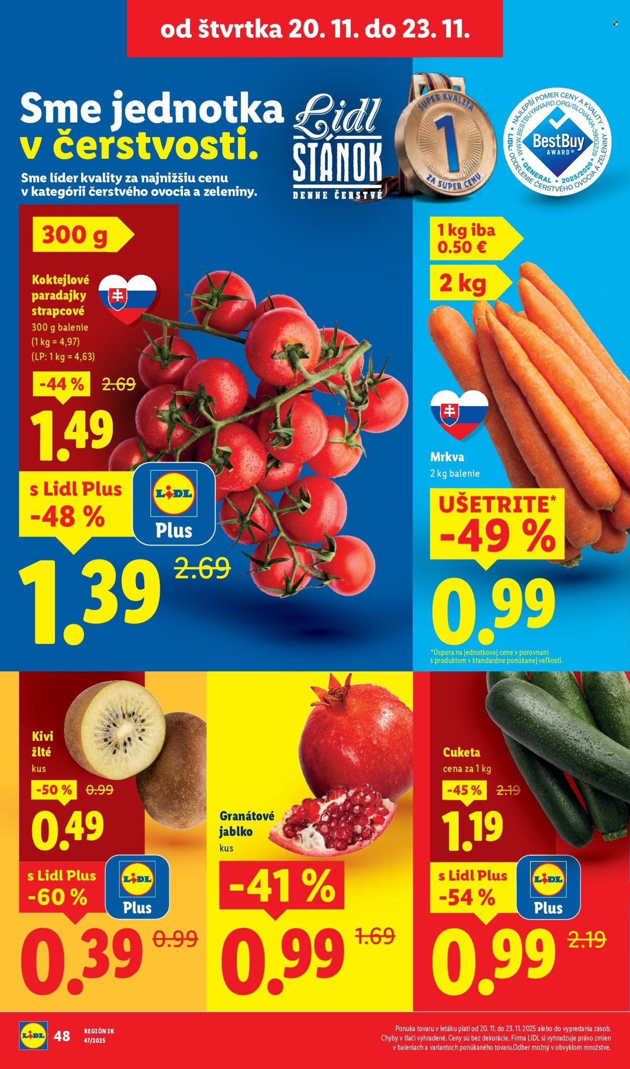 LIDL leták - Od štvrtka 20.11.2025 (2025-11-20 - 2025-11-23) | 16
