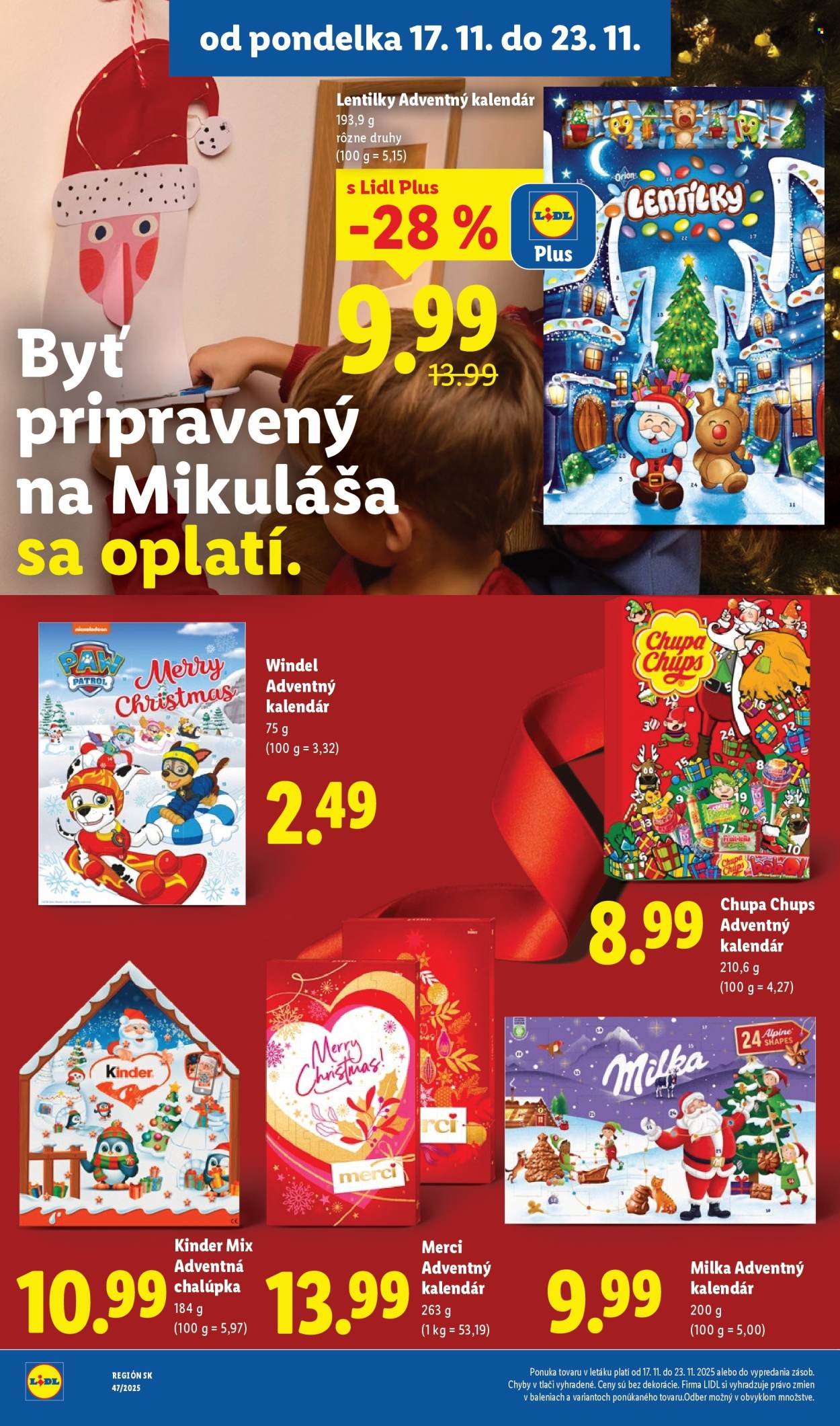 LIDL leták - Od štvrtka 20.11.2025 (2025-11-20 - 2025-11-23) | 62
