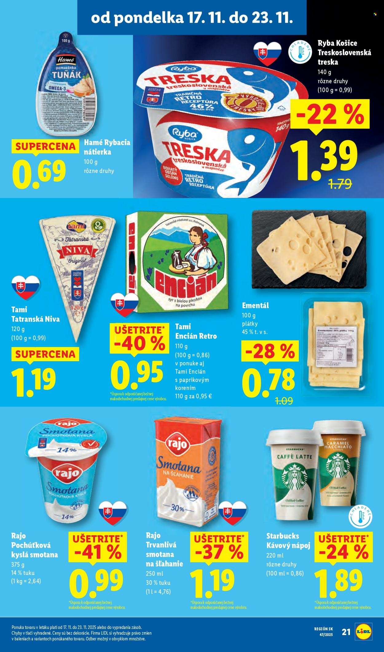 LIDL leták - Od štvrtka 20.11.2025 (2025-11-20 - 2025-11-23) | 75