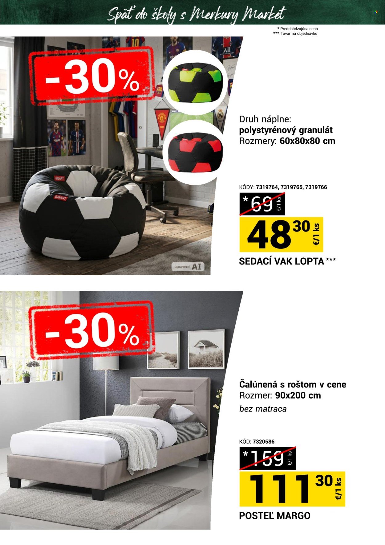 MERKURY MARKET leták - Späť do školy