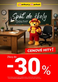 MERKURY MARKET leták - Späť do školy
