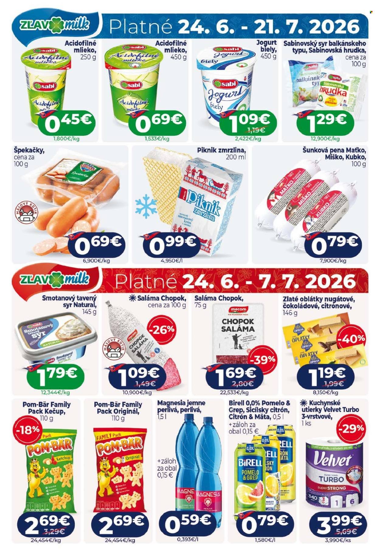 MILK AGRO leták - Od stredy 24.6.2026