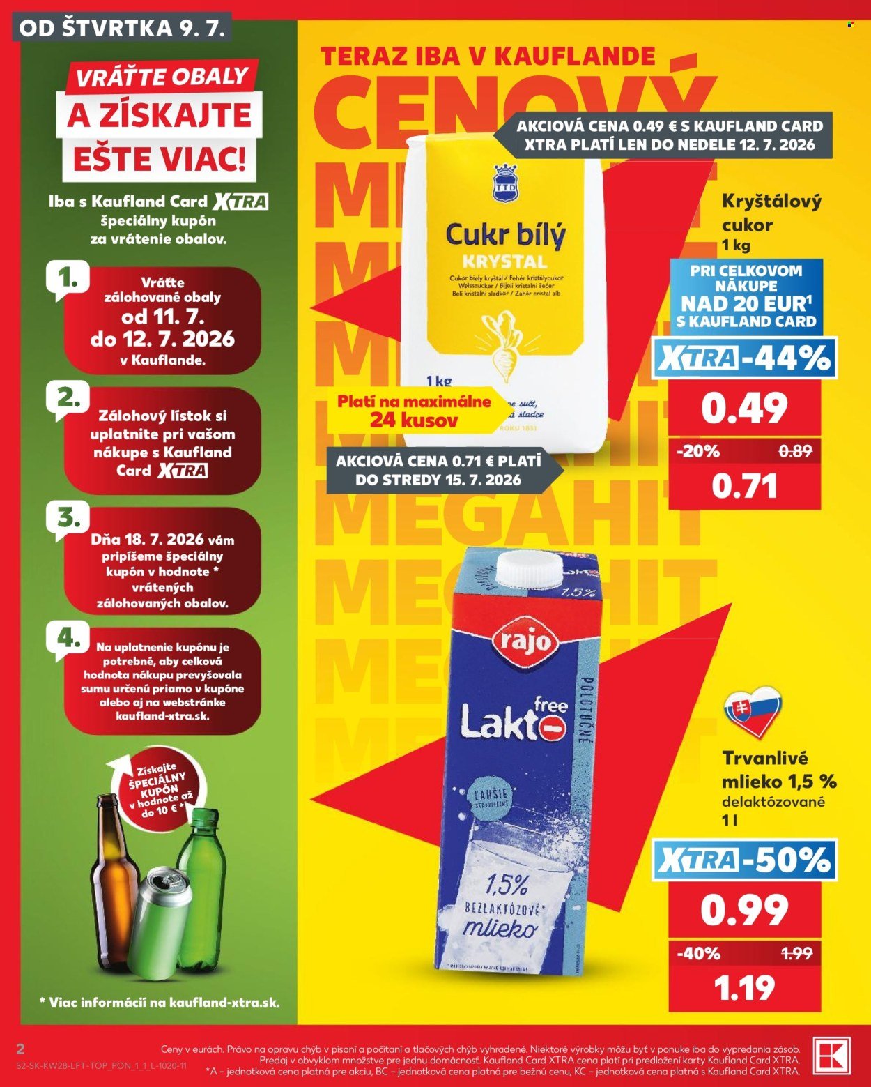 KAUFLAND leták - Od štvrtka 9.7.2026