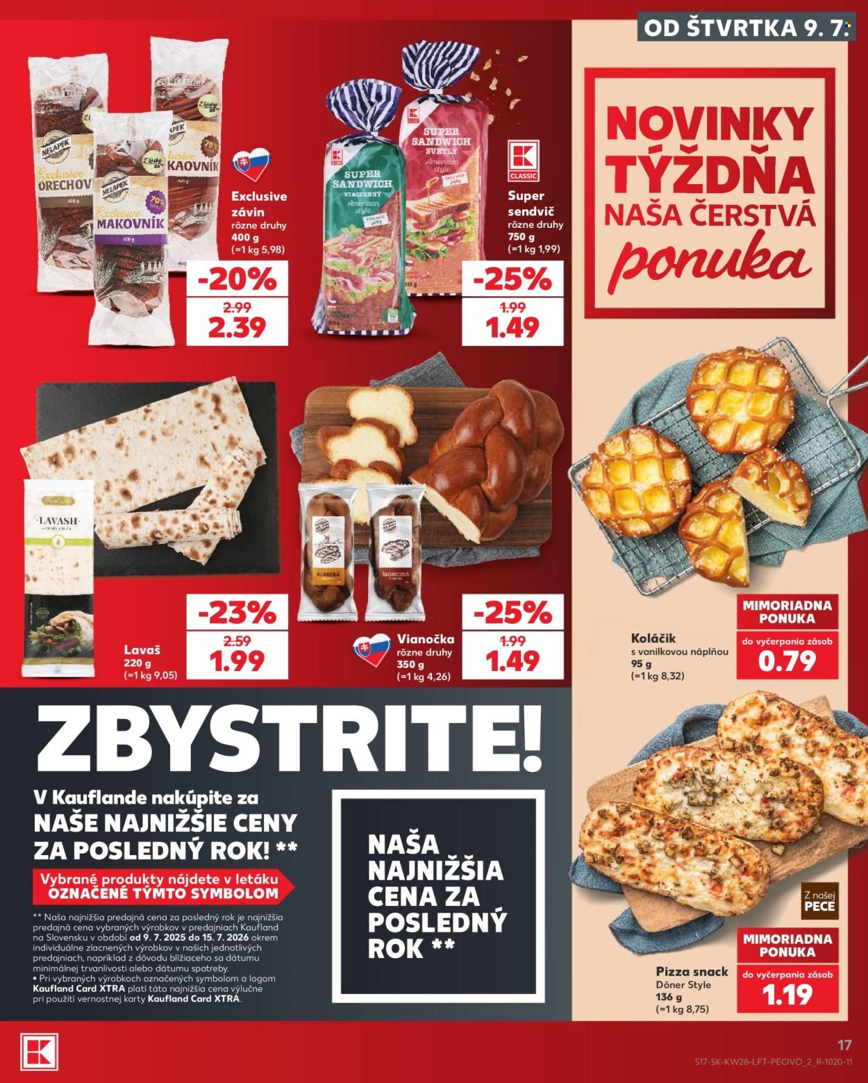 KAUFLAND leták - Od štvrtka 9.7.2026