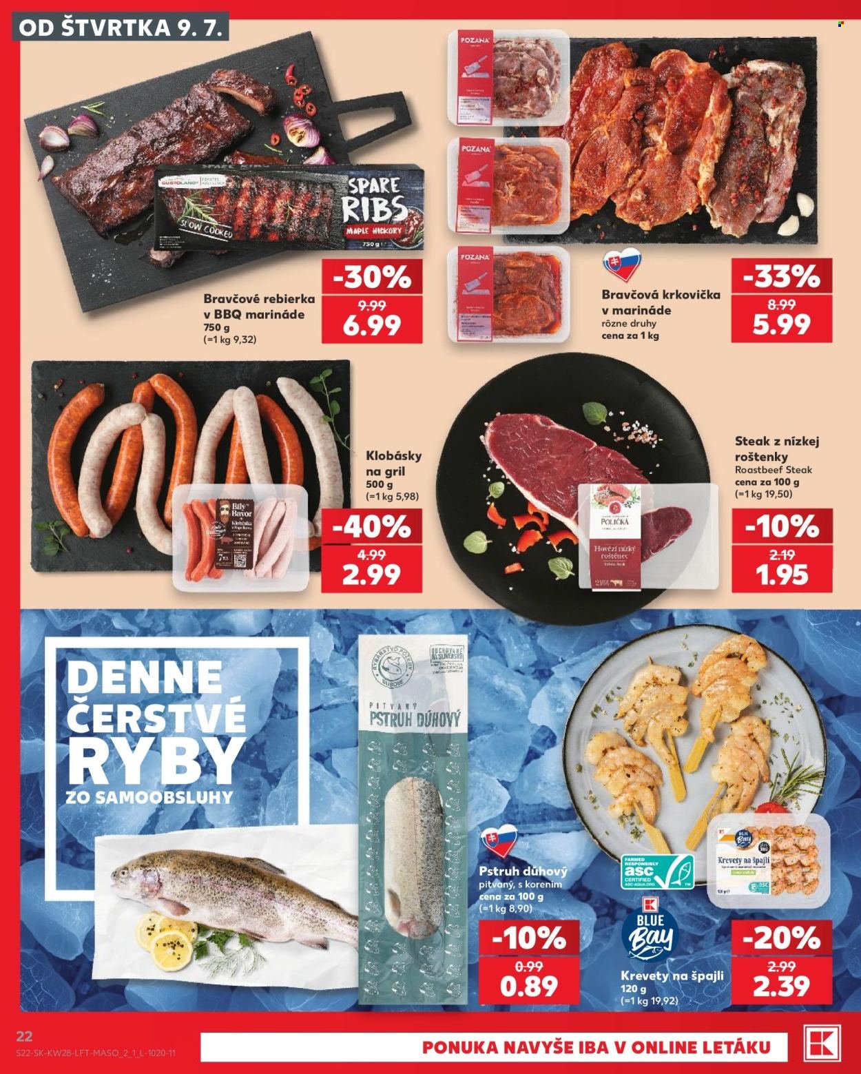 KAUFLAND leták - Od štvrtka 9.7.2026