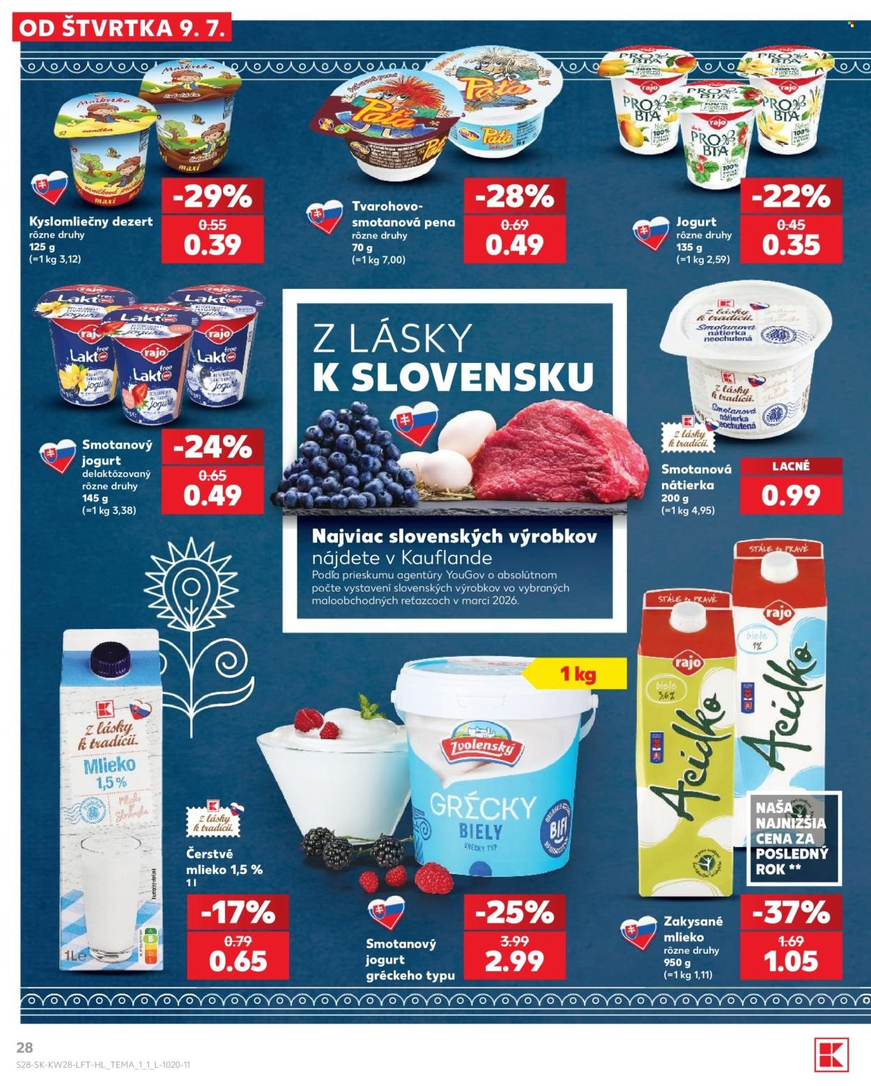KAUFLAND leták - Od štvrtka 9.7.2026