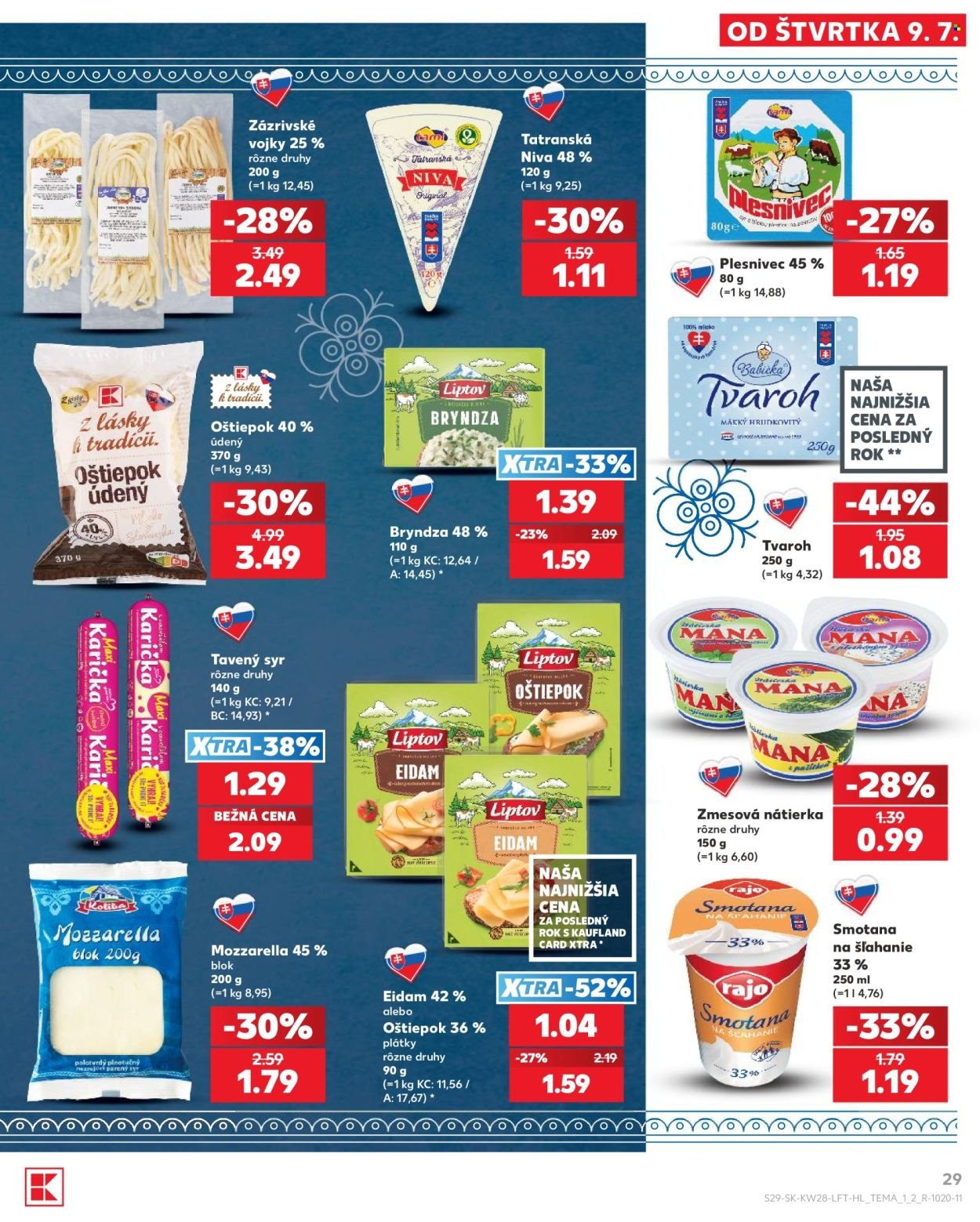 KAUFLAND leták - Od štvrtka 9.7.2026