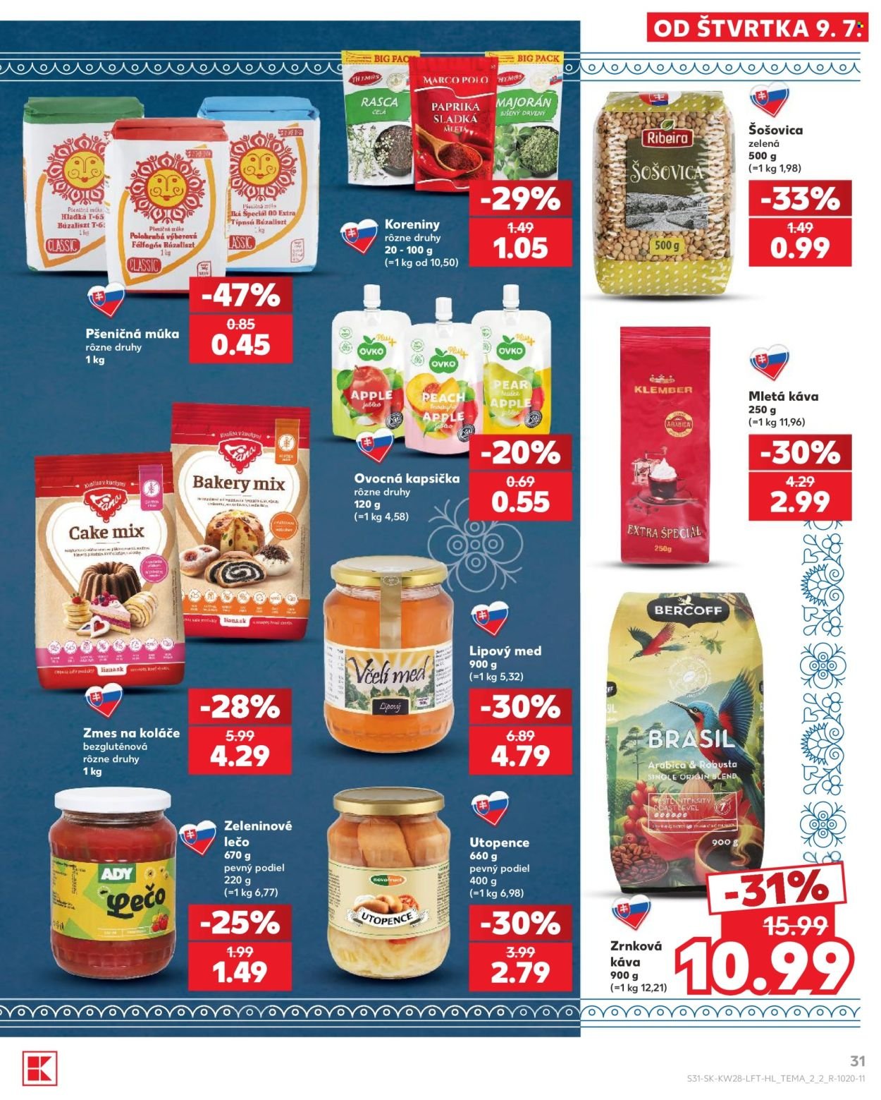 KAUFLAND leták - Od štvrtka 9.7.2026
