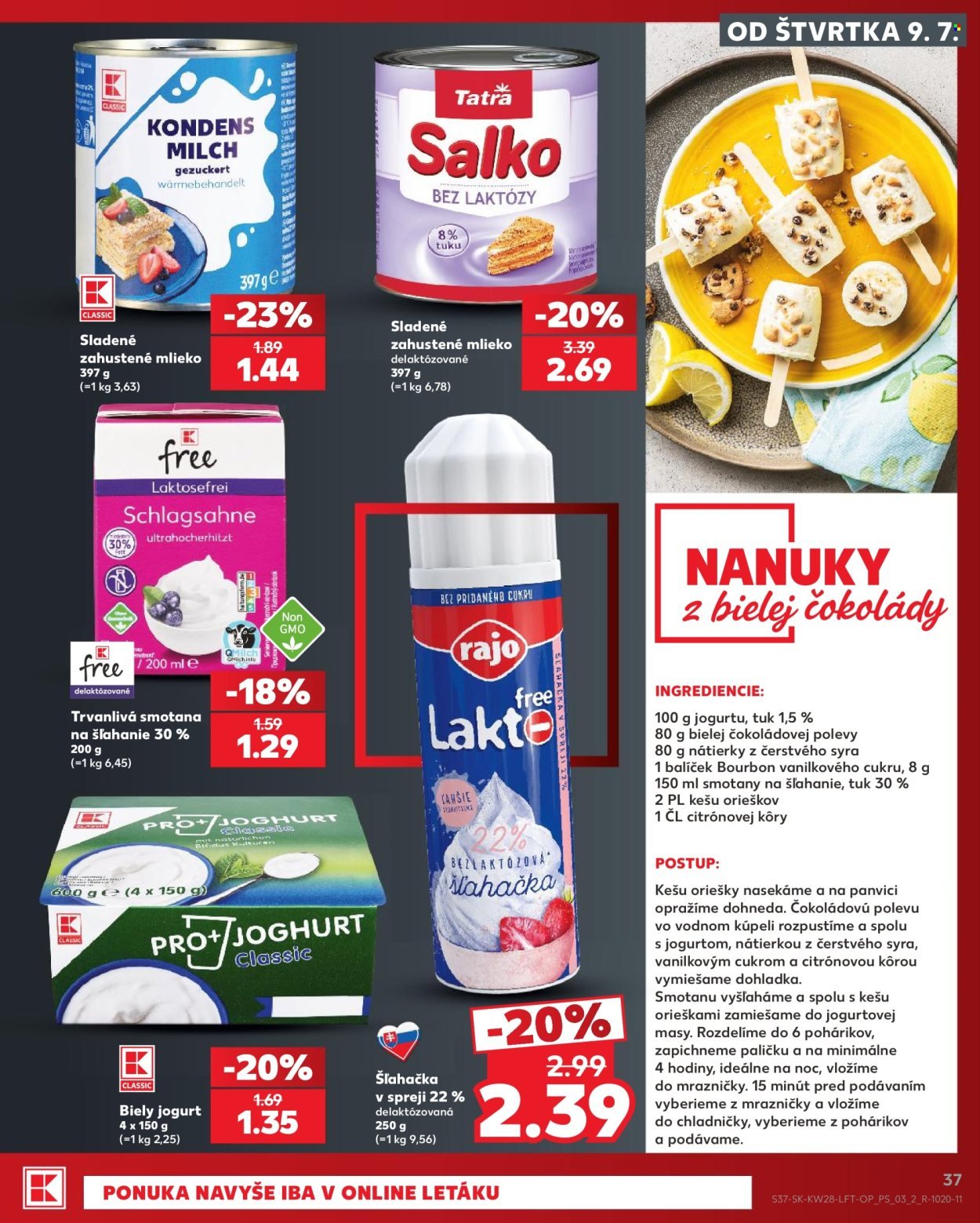 KAUFLAND leták - Od štvrtka 9.7.2026