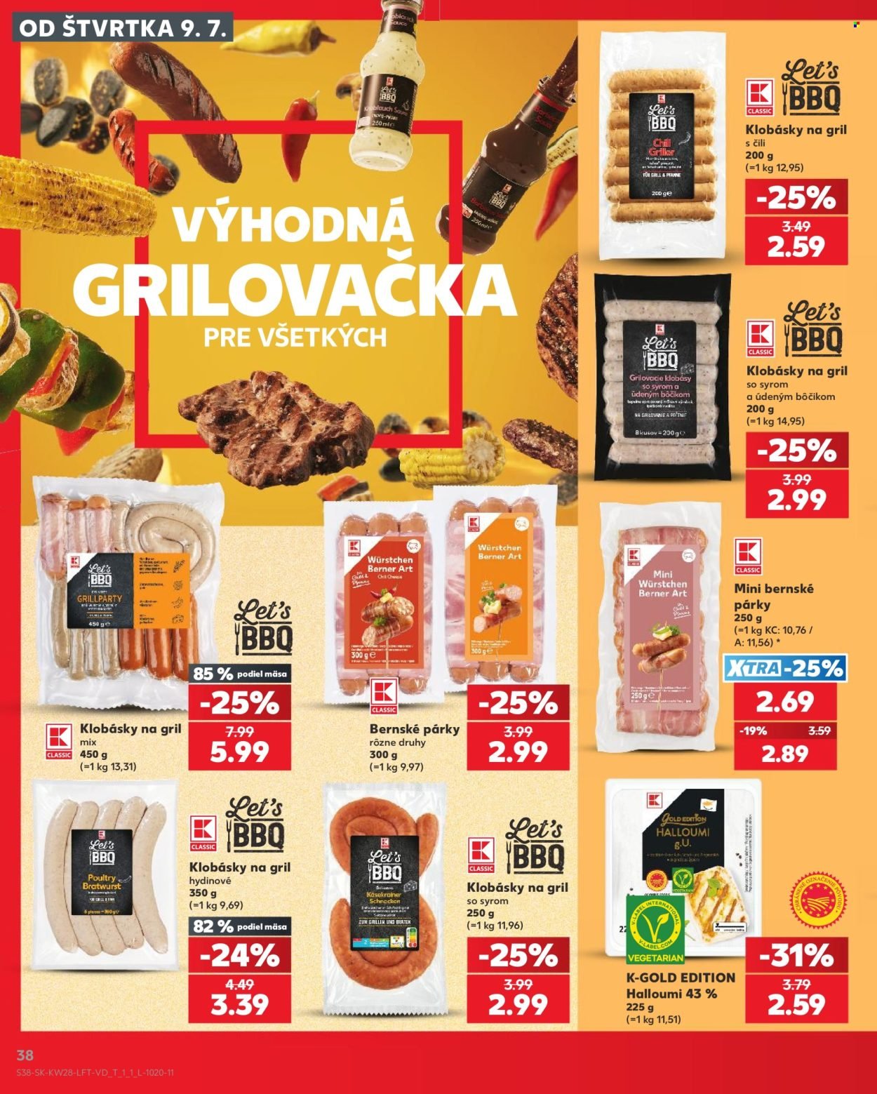 KAUFLAND leták - Od štvrtka 9.7.2026