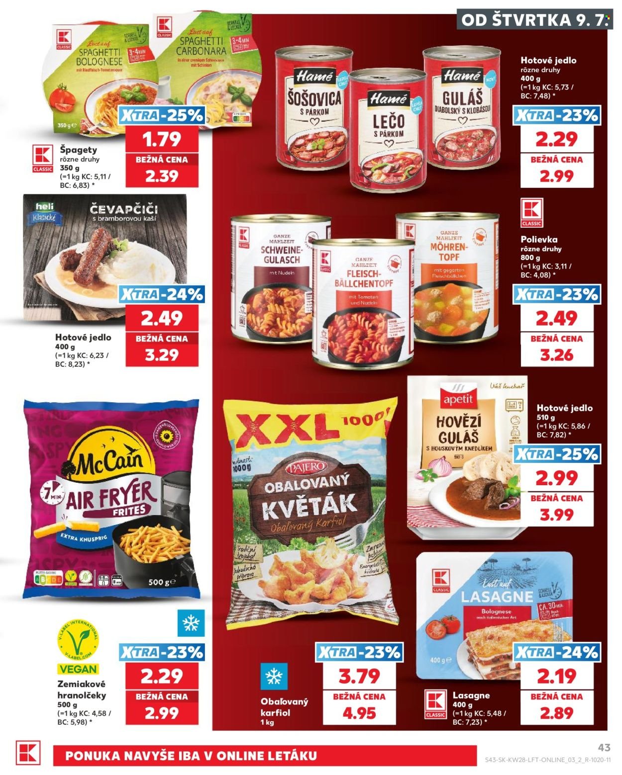 KAUFLAND leták - Od štvrtka 9.7.2026