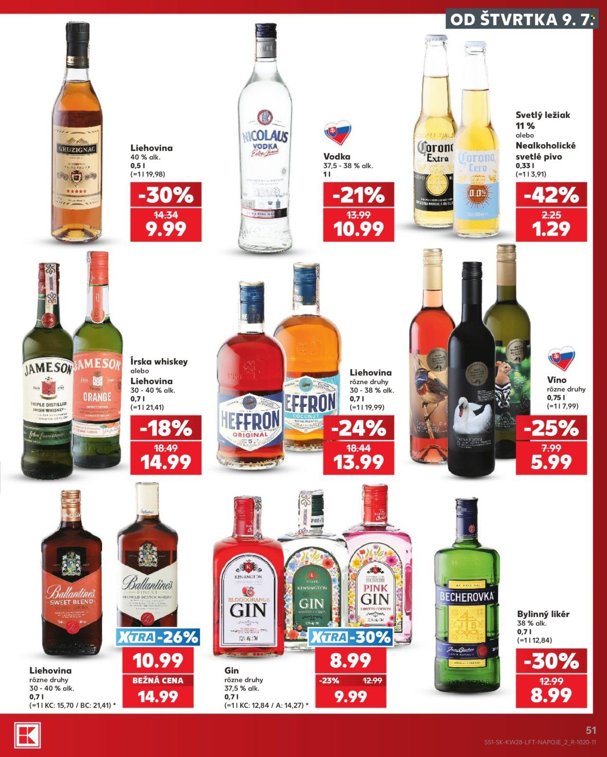 KAUFLAND leták - Od štvrtka 9.7.2026