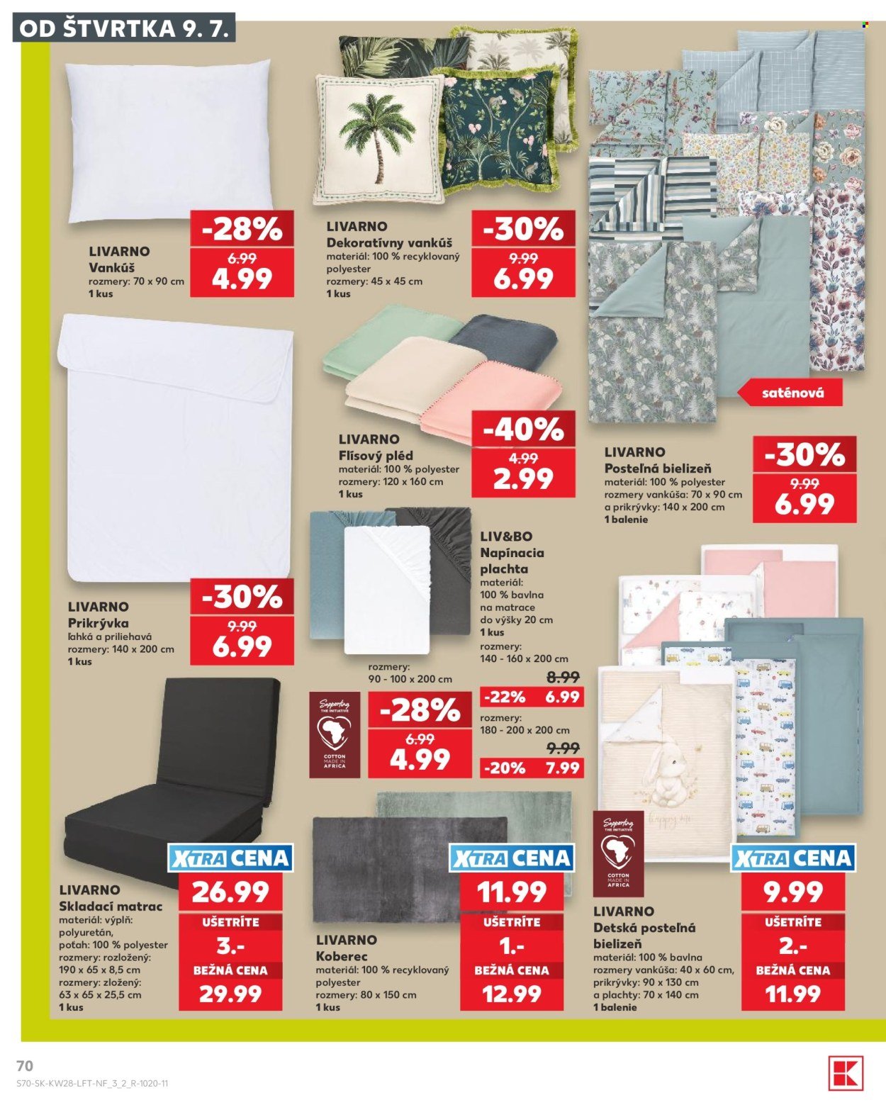 KAUFLAND leták - Od štvrtka 9.7.2026