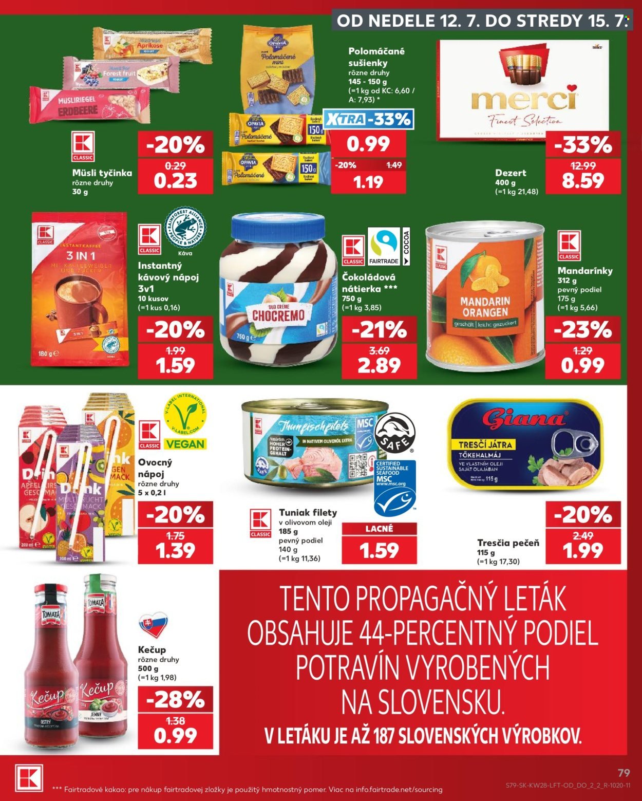 KAUFLAND leták - Od štvrtka 9.7.2026