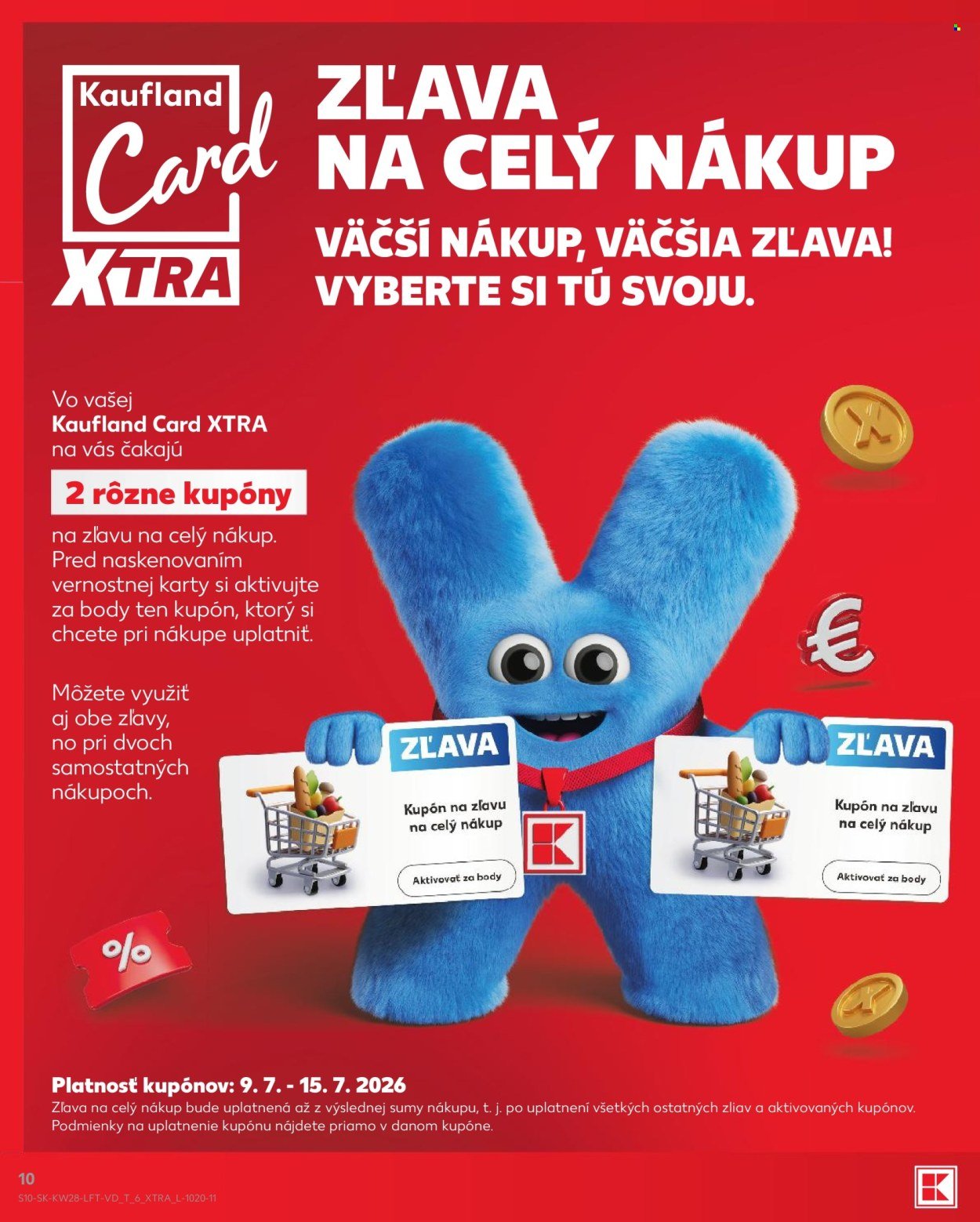 KAUFLAND leták - Od štvrtka 9.7.2026