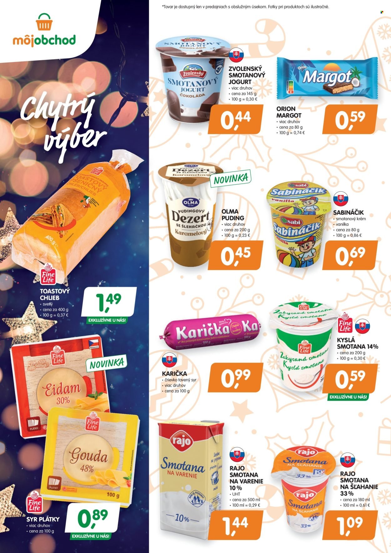 MÔJ OBCHOD leták - Od piatka 12.12.2025 (2025-12-12 - 2025-12-31) | 4