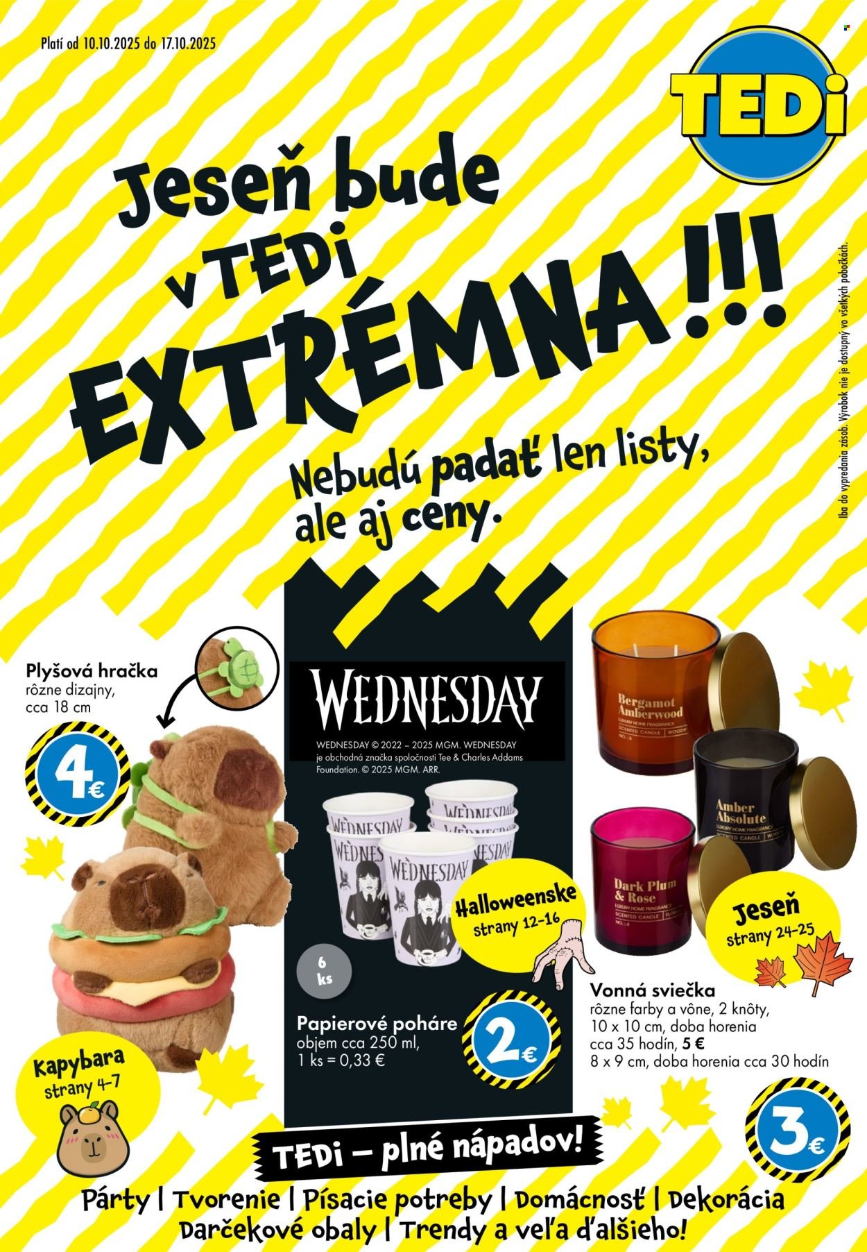TEDI leták - Od piatka 10.10.2025 (2025-10-10 - 2025-10-17) | 1