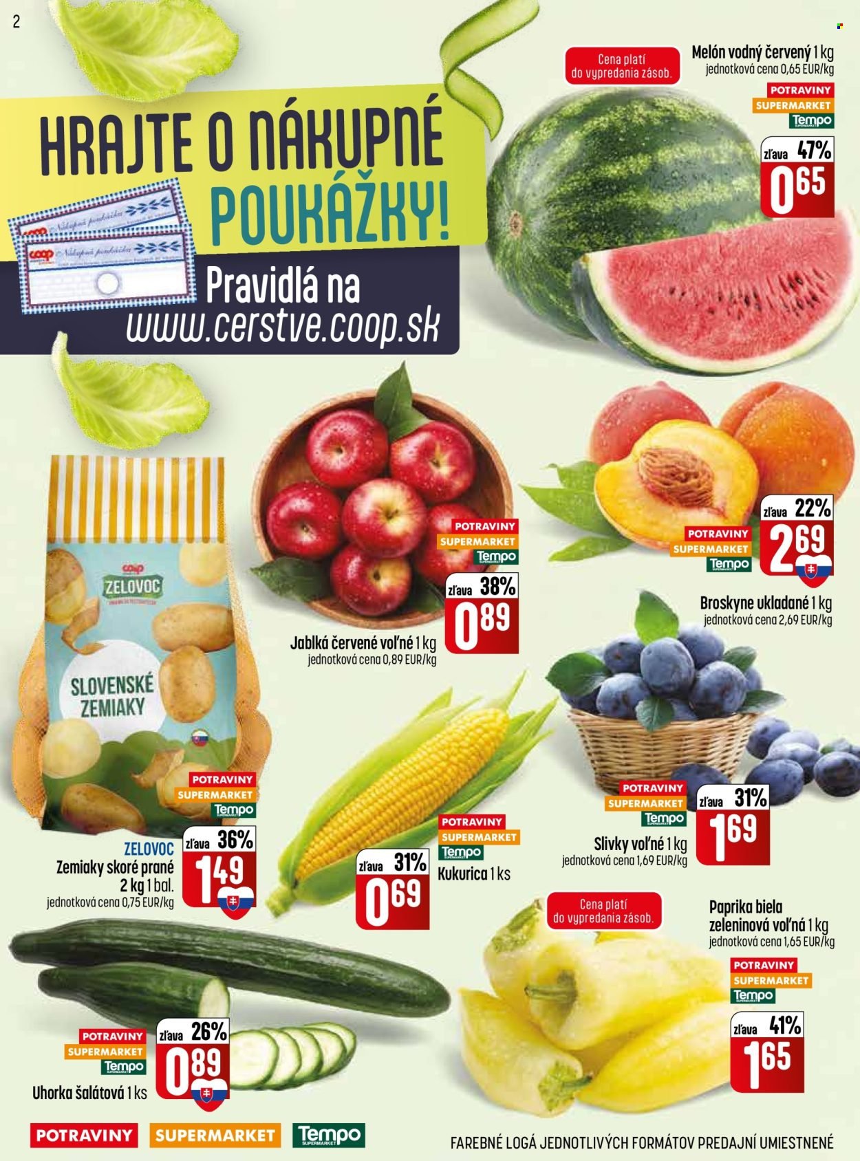 COOP JEDNOTA leták - Od štvrtka 30.7.2026