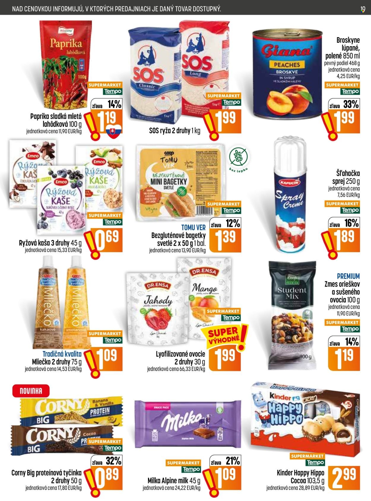COOP JEDNOTA leták - Od štvrtka 30.7.2026