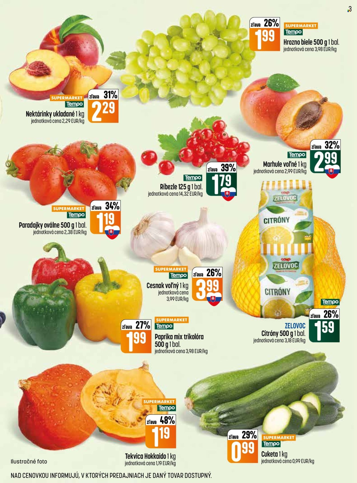 COOP JEDNOTA leták - Od štvrtka 30.7.2026