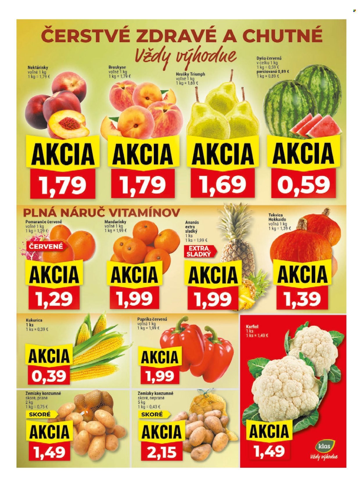KLAS leták - Od pondelka 31.8.2026