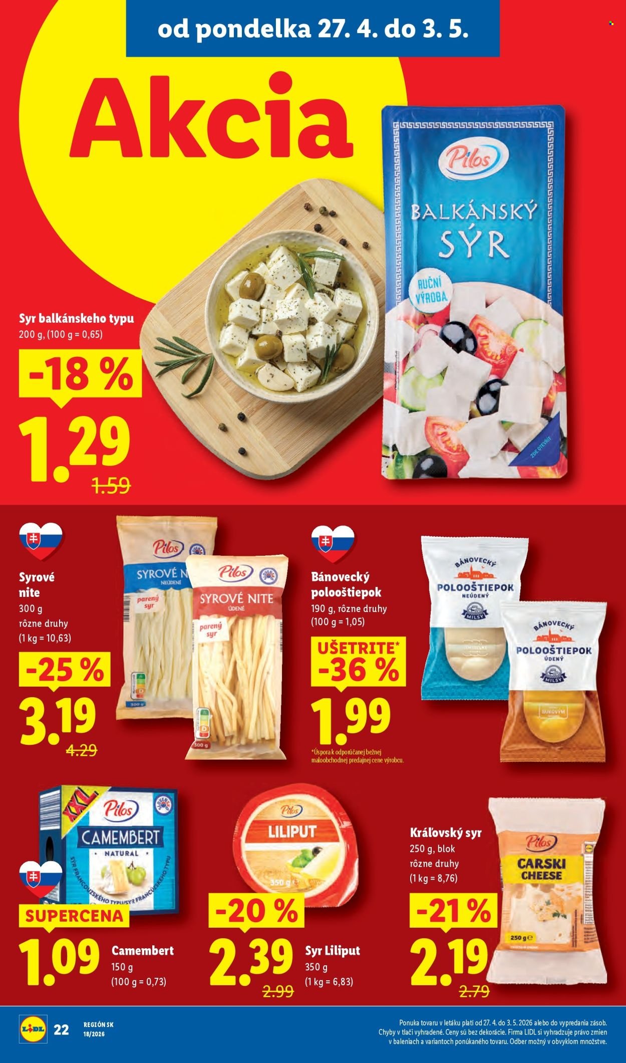 LIDL leták - Od pondelka 27.4.2026 (2026-04-27 - 2026-05-03) | 24