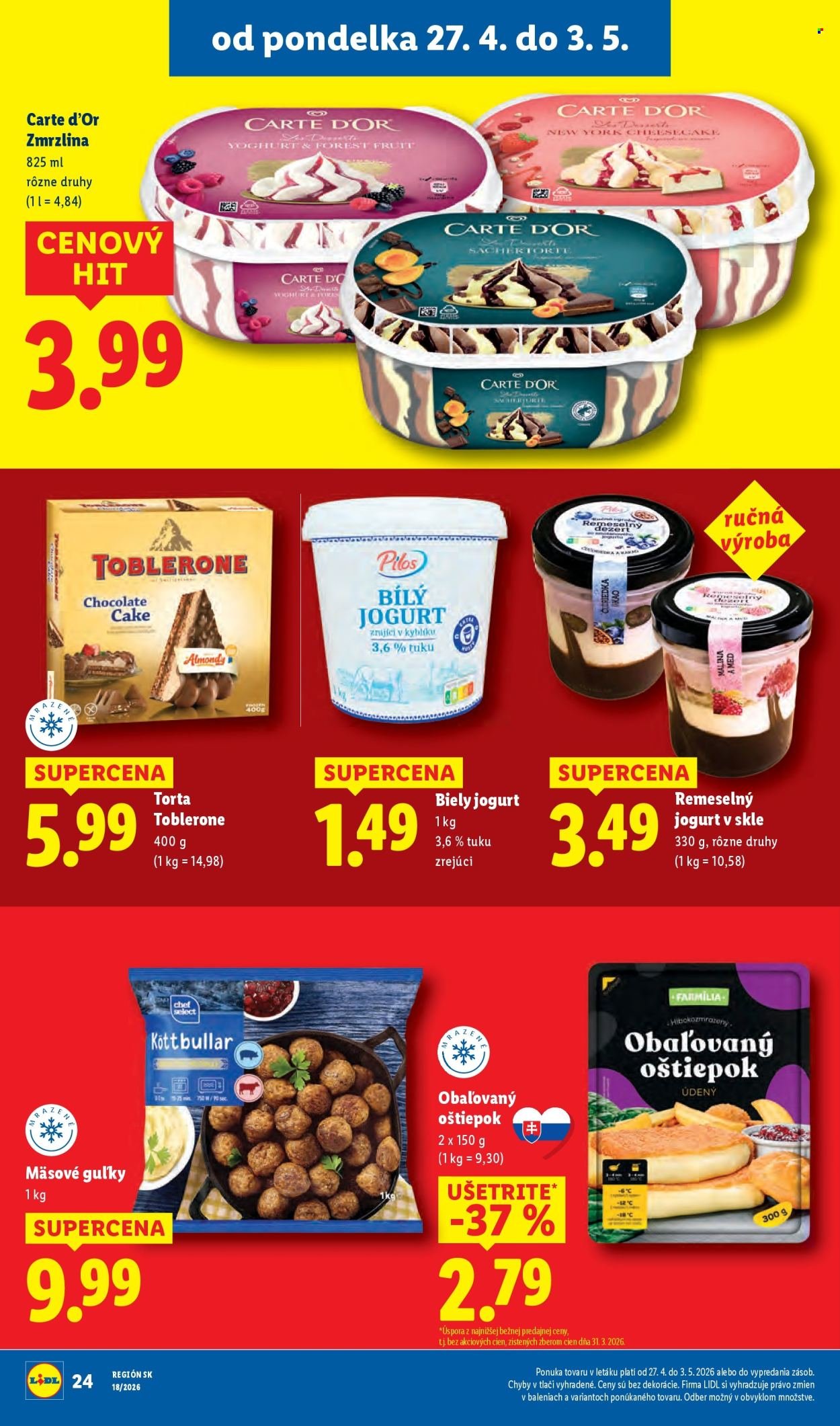 LIDL leták - Od pondelka 27.4.2026 (2026-04-27 - 2026-05-03) | 26