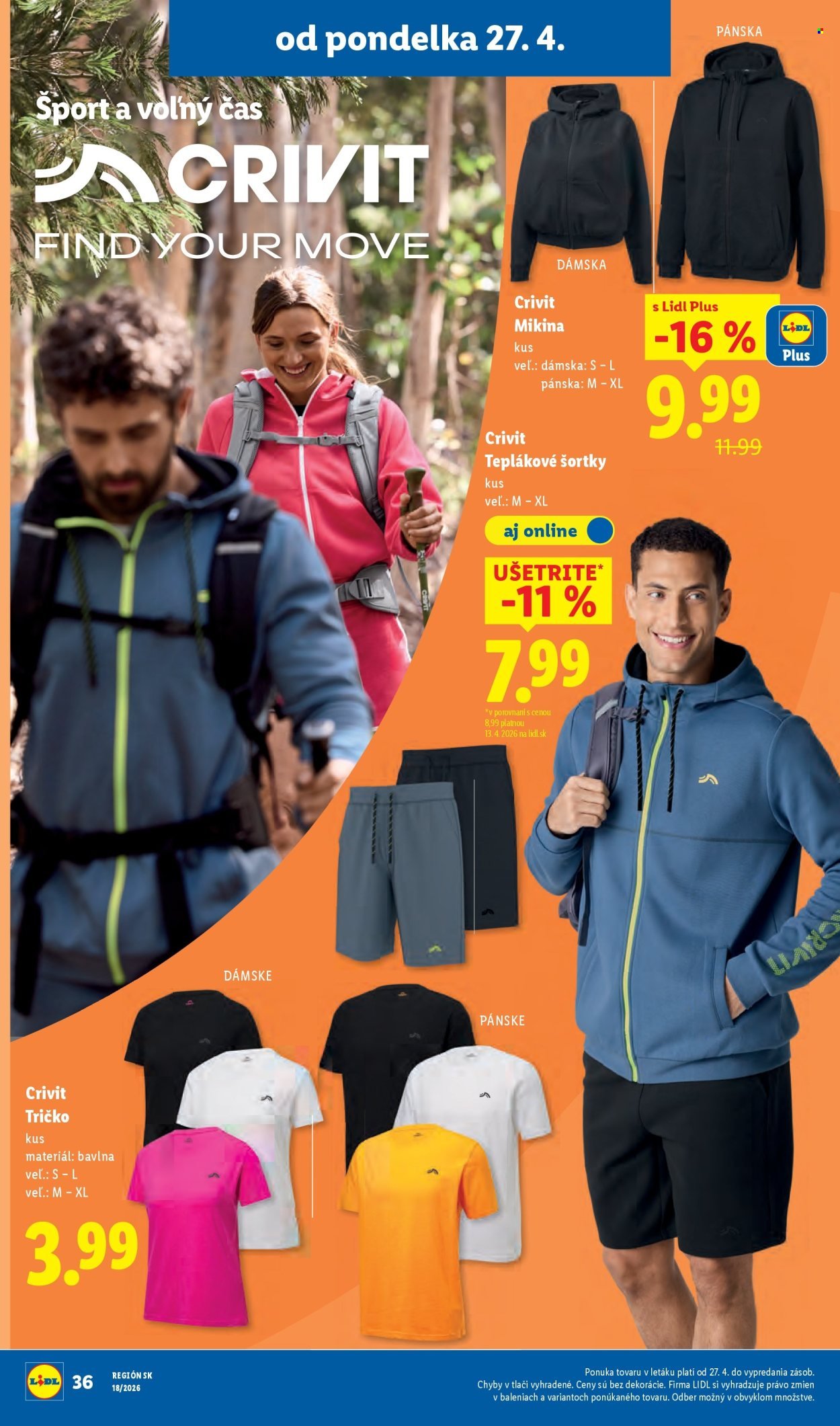 LIDL leták - Od pondelka 27.4.2026 (2026-04-27 - 2026-05-03) | 38