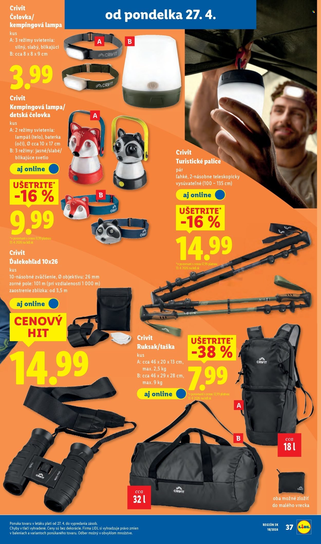 LIDL leták - Od pondelka 27.4.2026 (2026-04-27 - 2026-05-03) | 39