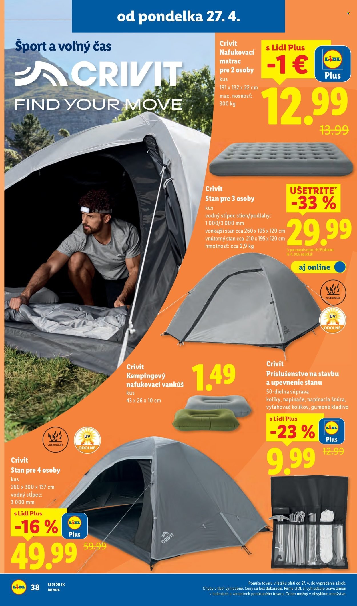 LIDL leták - Od pondelka 27.4.2026 (2026-04-27 - 2026-05-03) | 40