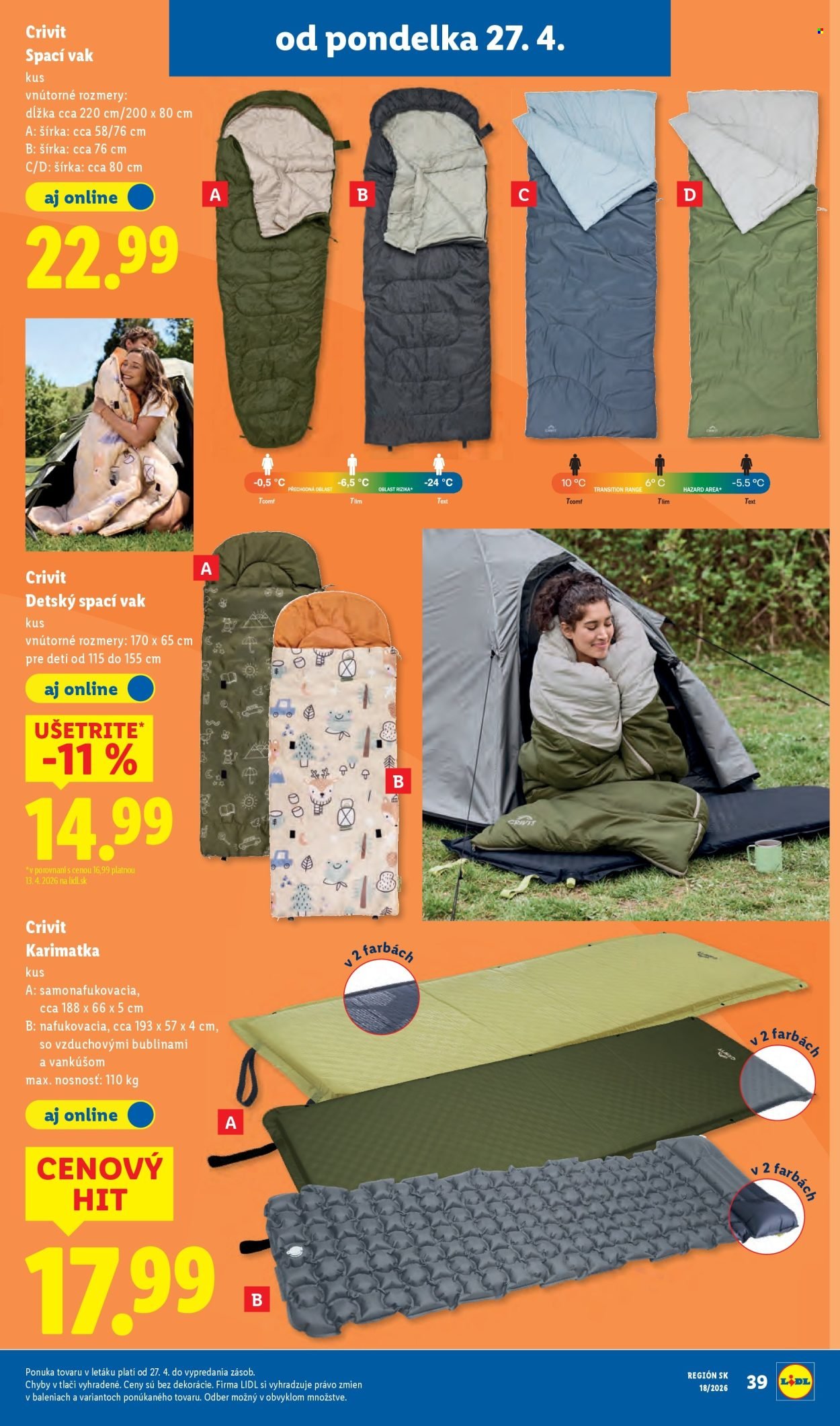 LIDL leták - Od pondelka 27.4.2026 (2026-04-27 - 2026-05-03) | 41