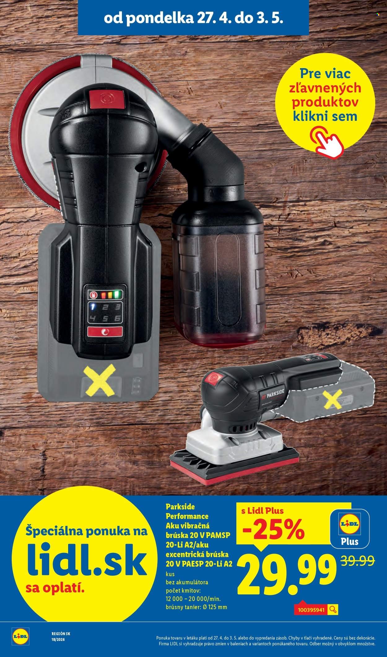 LIDL leták - Od pondelka 27.4.2026 (2026-04-27 - 2026-05-03) | 46