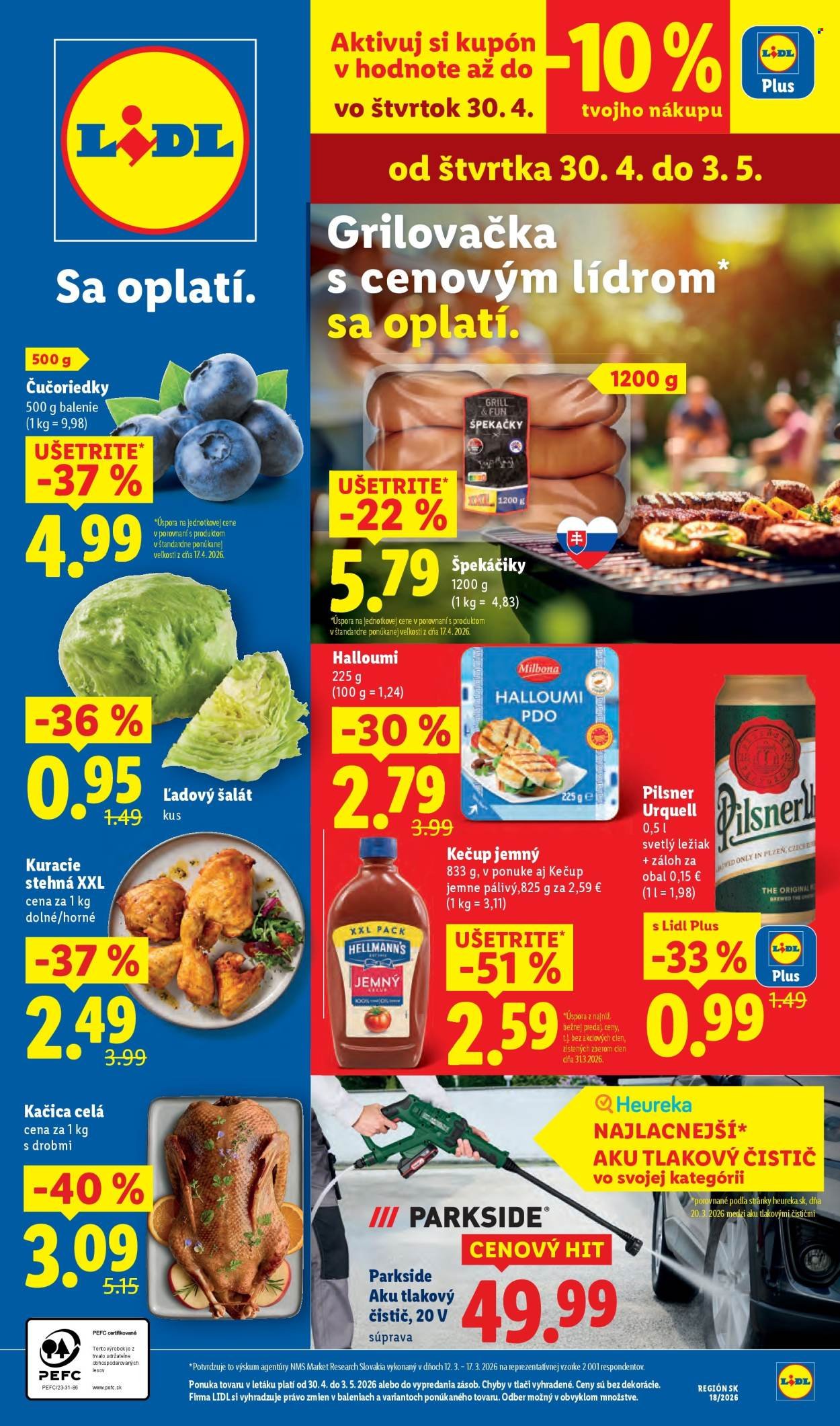 LIDL leták - Od pondelka 27.4.2026 (2026-04-27 - 2026-05-03) | 50