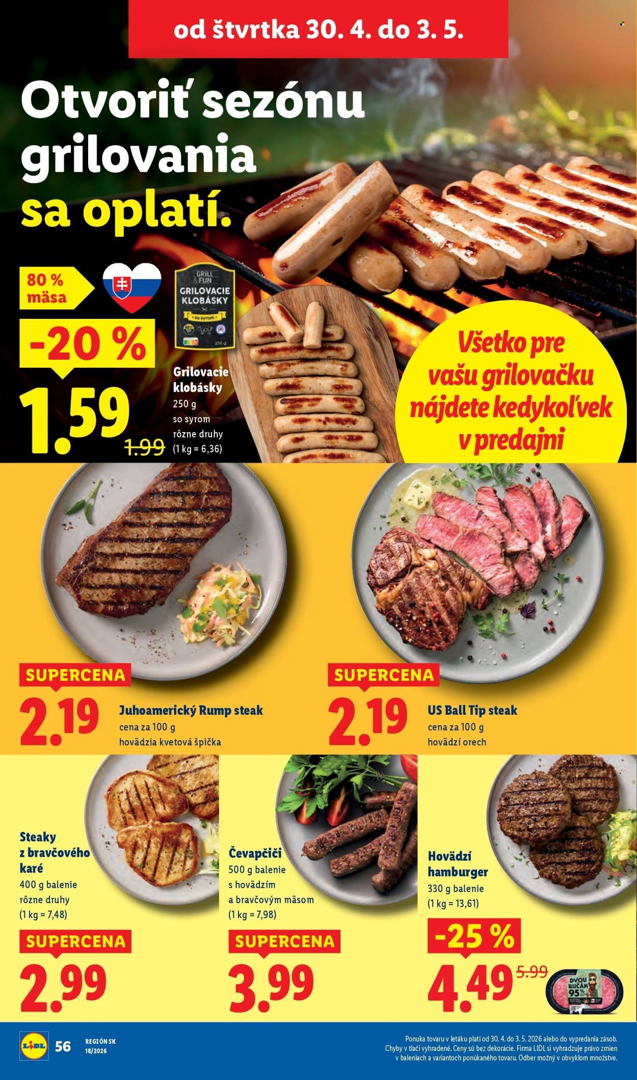 LIDL leták - Od pondelka 27.4.2026 (2026-04-27 - 2026-05-03) | 55