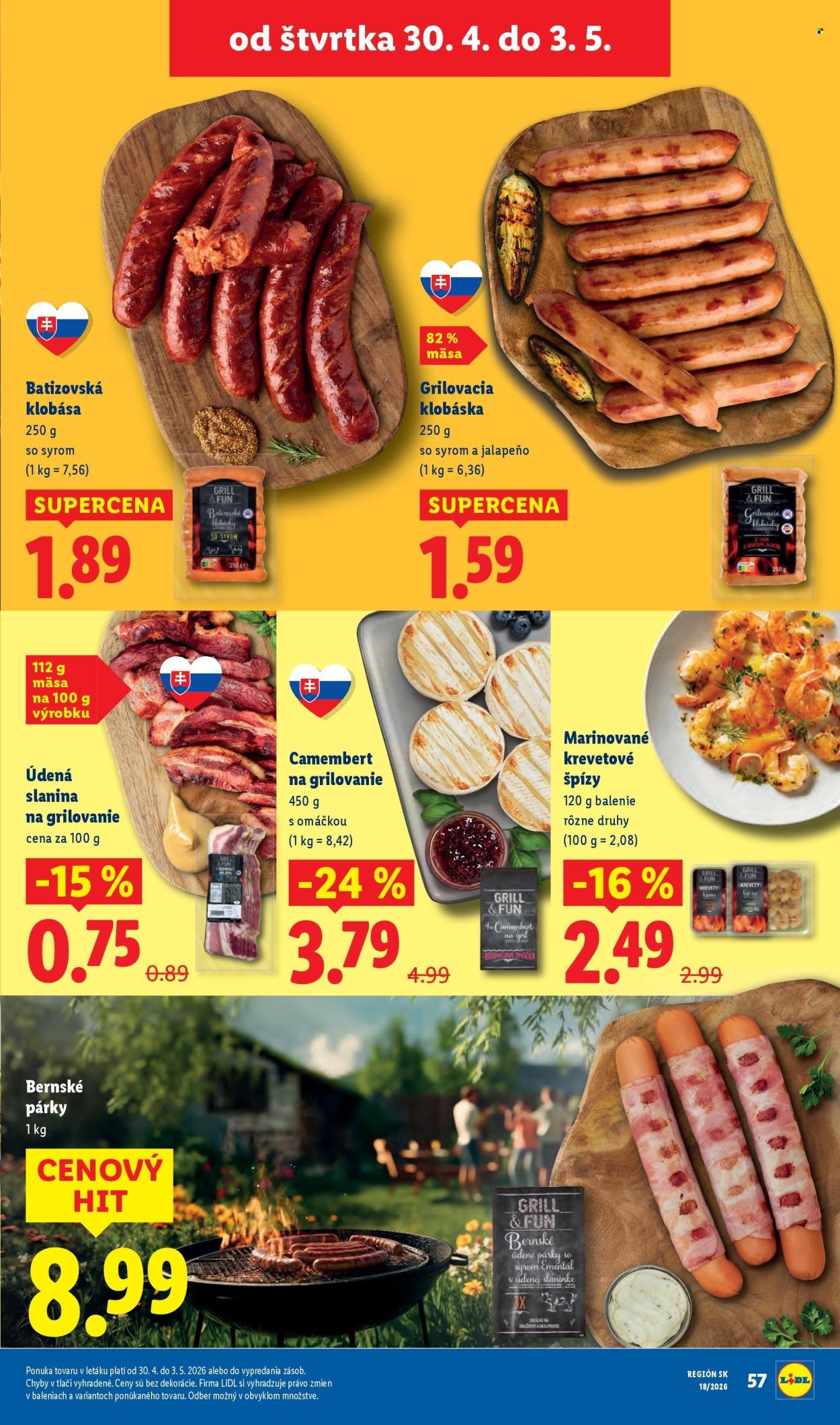 LIDL leták - Od pondelka 27.4.2026 (2026-04-27 - 2026-05-03) | 56