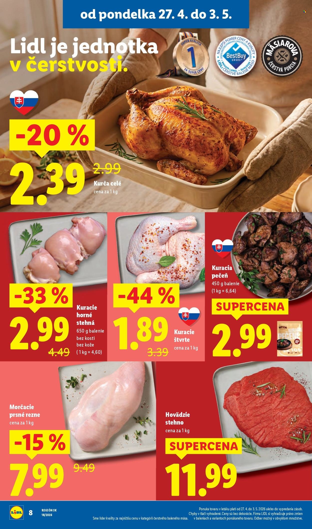 LIDL leták - Od pondelka 27.4.2026 (2026-04-27 - 2026-05-03) | 10