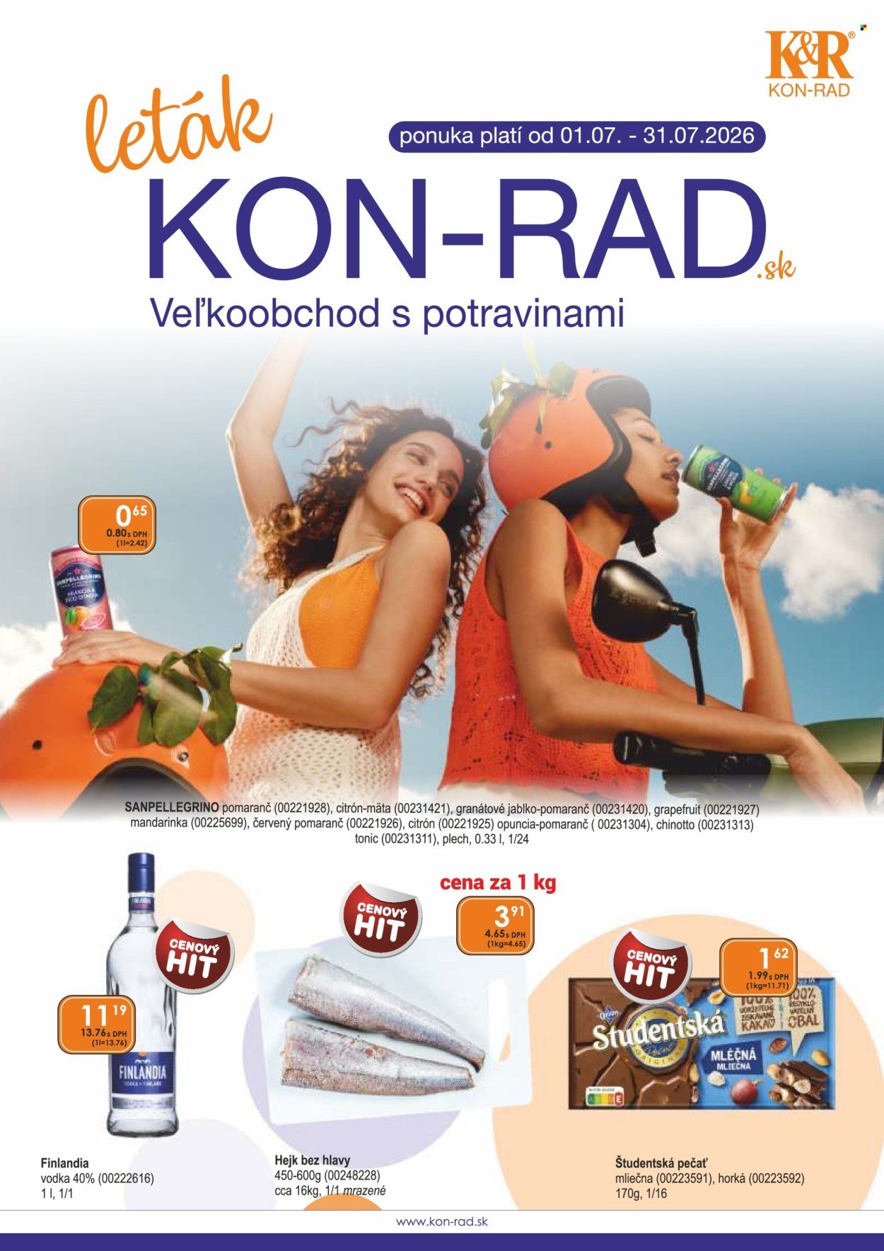 KON-RAD leták - Od stredy 1.7.2026