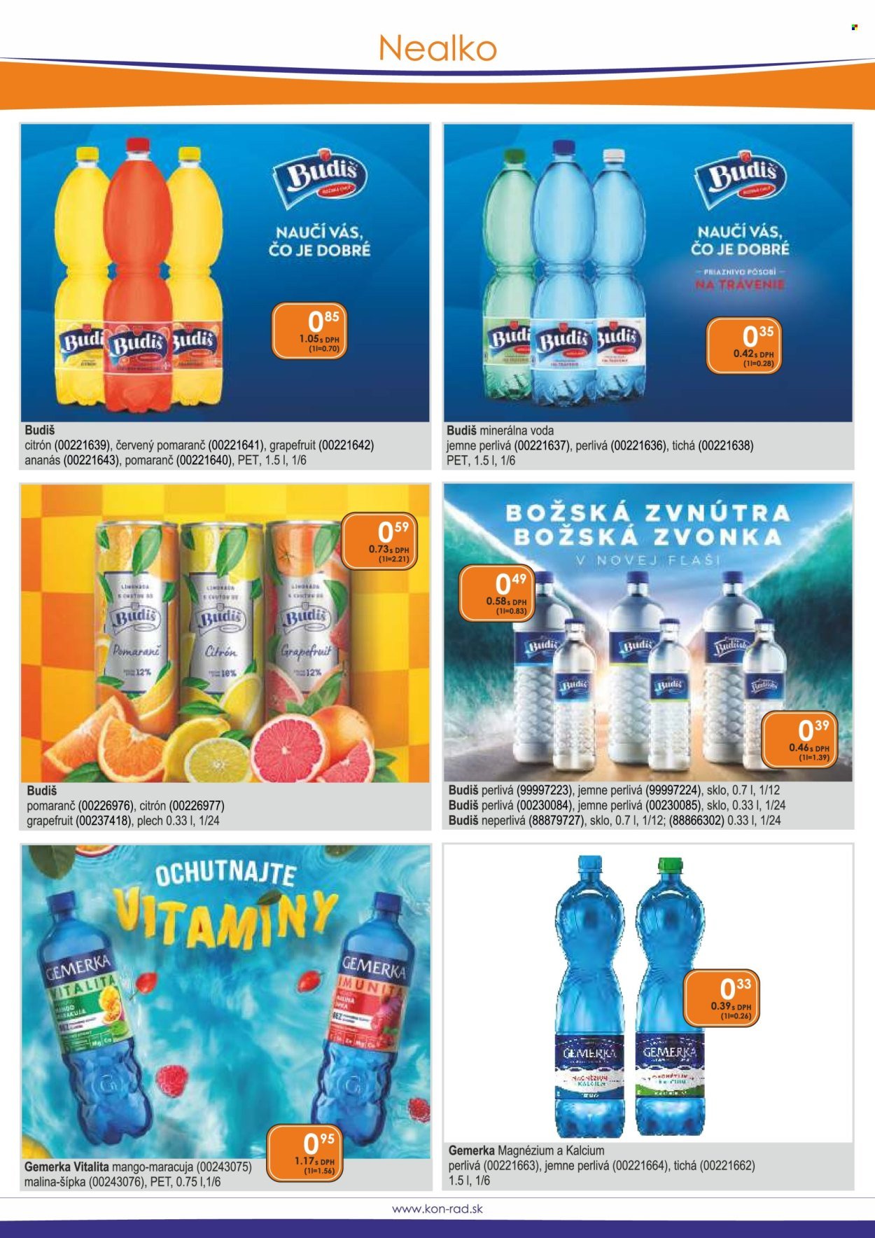 KON-RAD leták - Od stredy 1.7.2026
