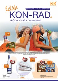 KON-RAD leták - Od stredy 1.7.2026
