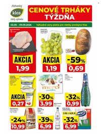 KLAS leták - Od štvrtka 3.9.2026
