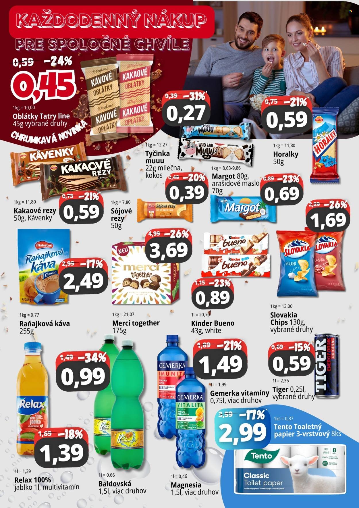 CBA KOMFOS leták - Super ceny - Výhodne každý deň!
